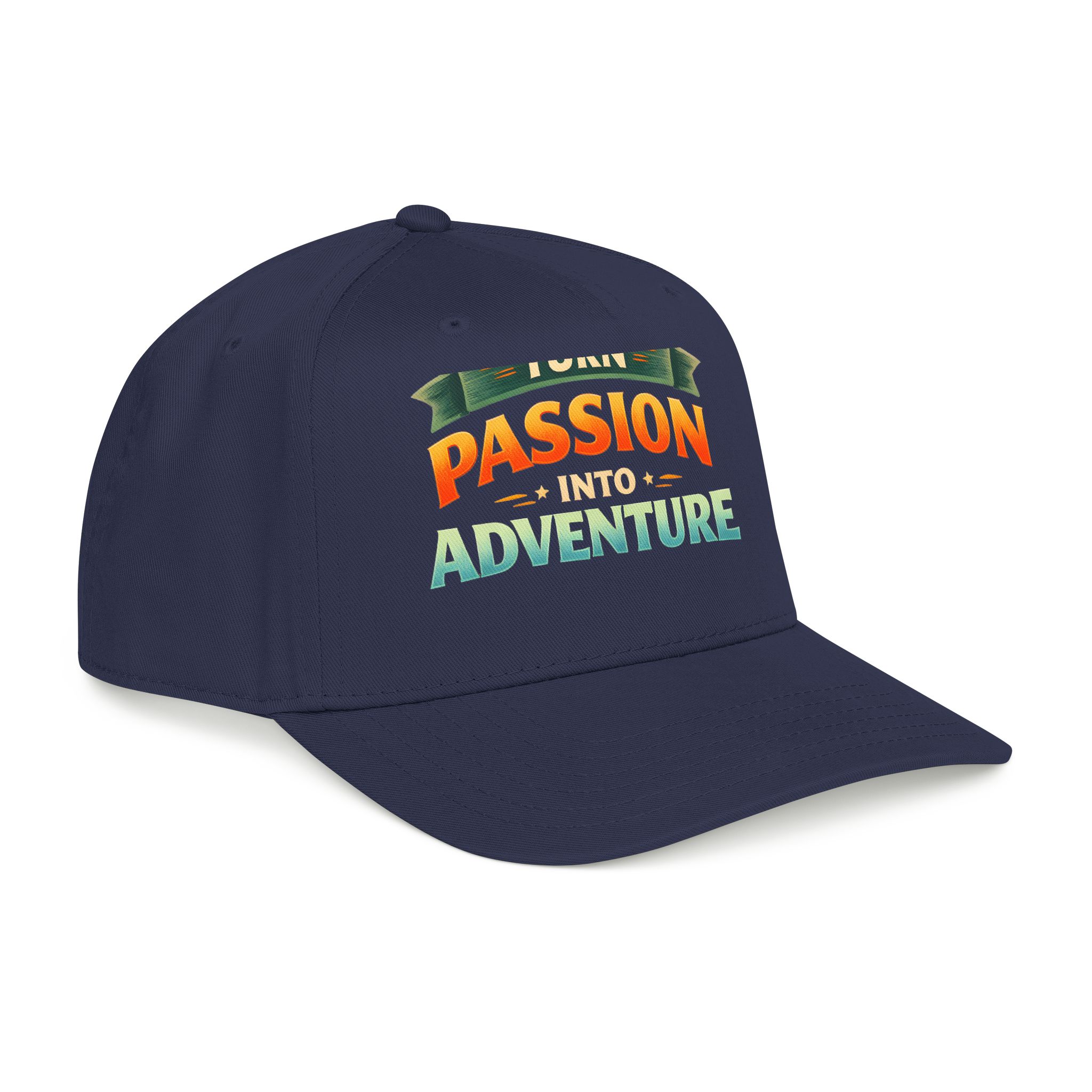 Baseball Cap - "Turn Passion Into Adventure" Design Scenic-Line