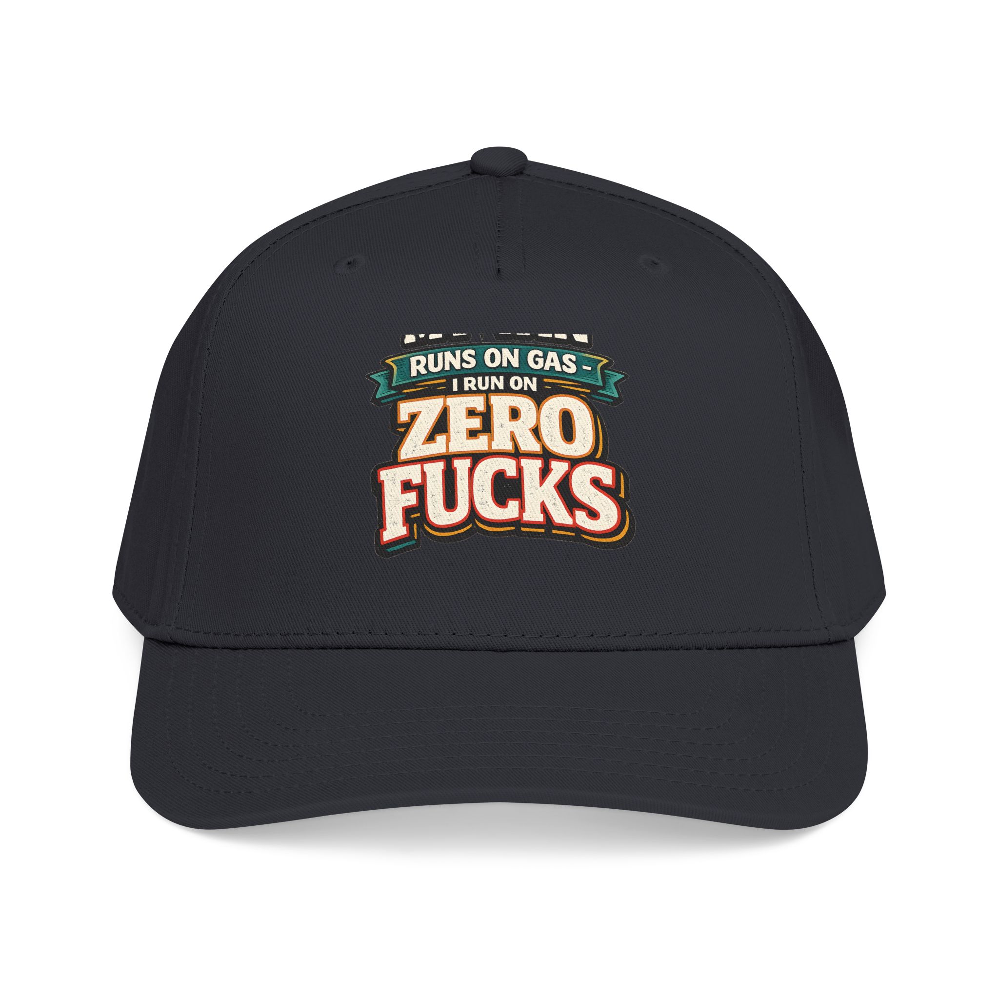10114818012151230504_2048.jpeg Baseball Cap - "My Van Runs On Gas" Design F**K-Line