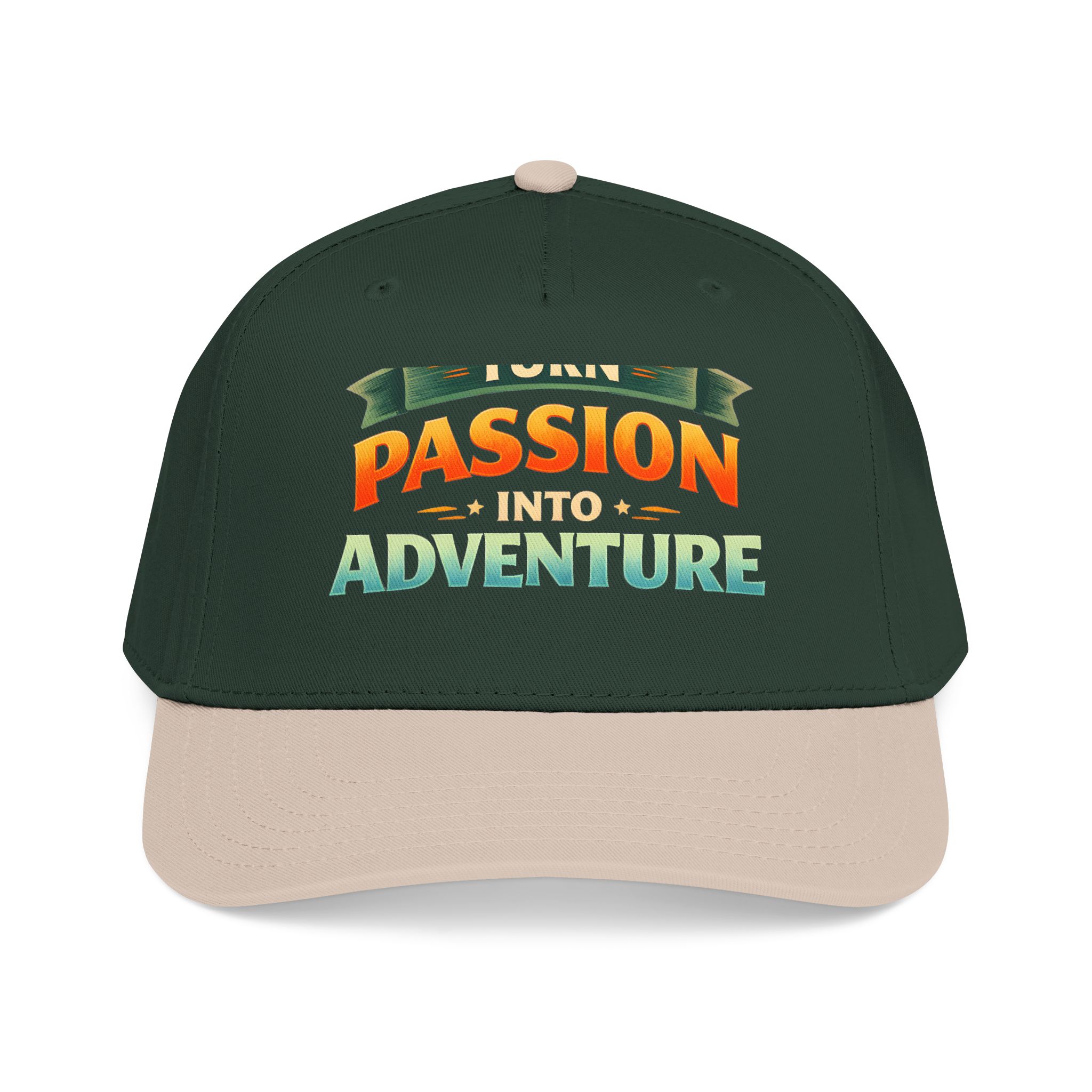 Baseball Cap - "Turn Passion Into Adventure" Design Scenic-Line