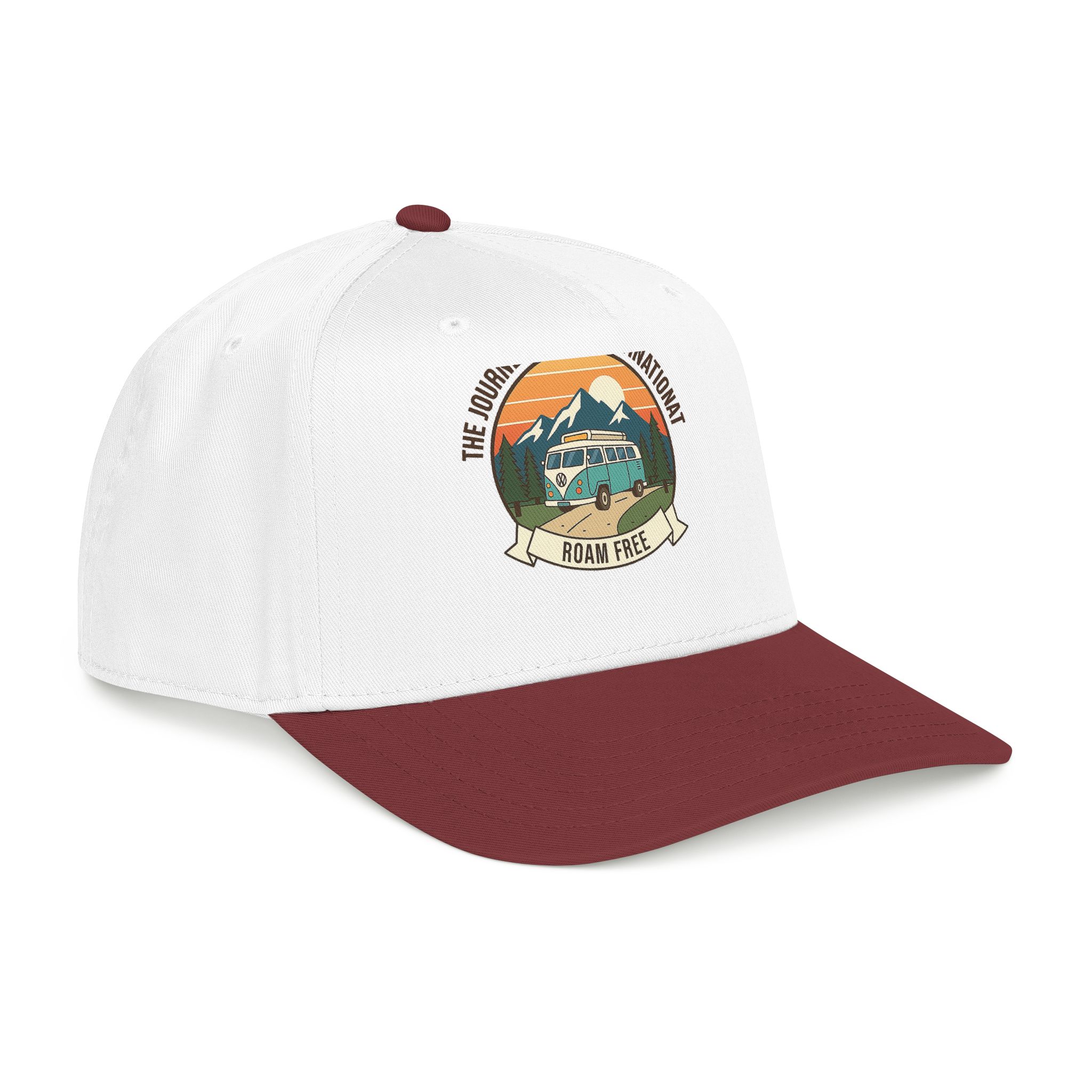 10652959163653322618_2048.jpeg Baseball Cap — "The Journey Is The Destination" Mid Profile Baseball Hat