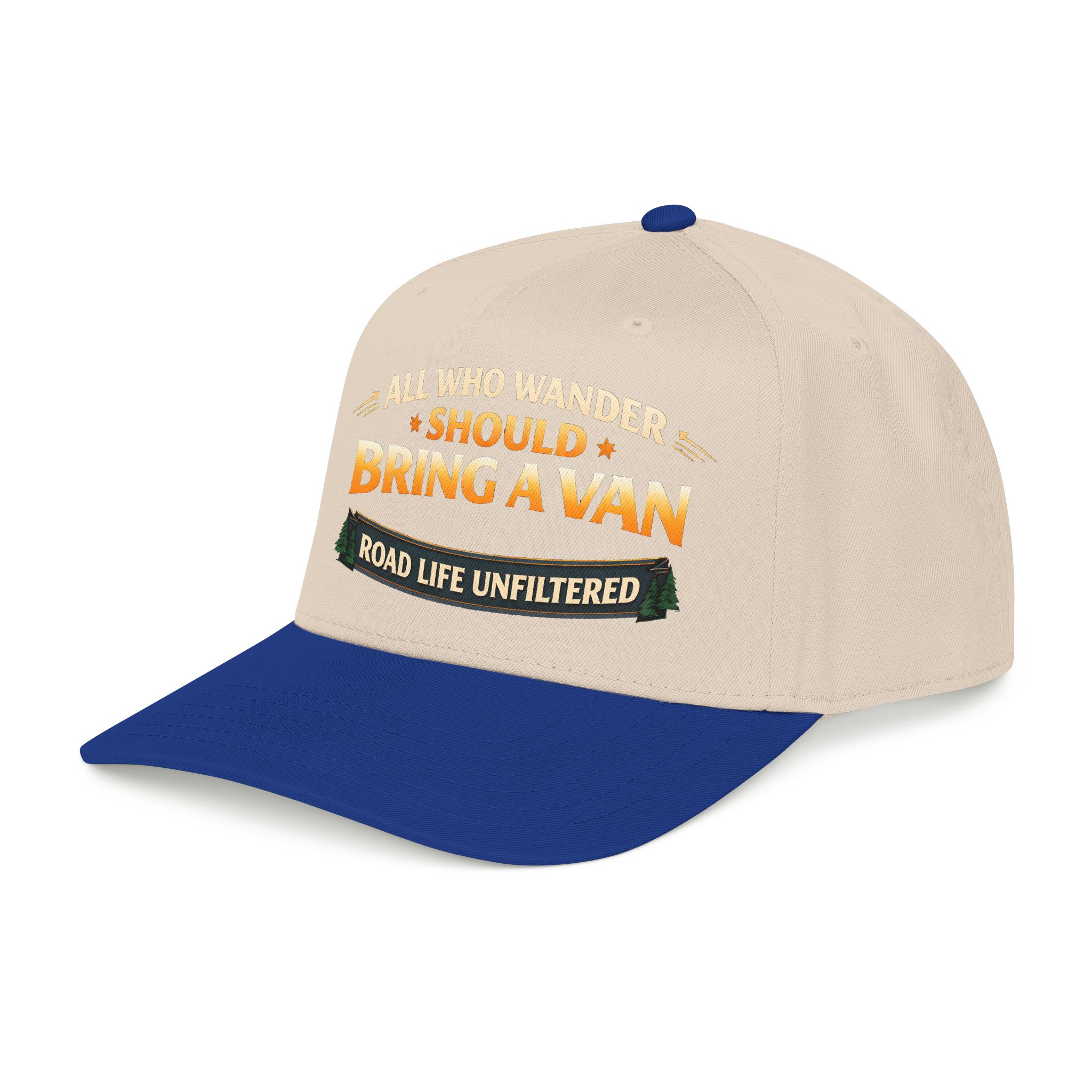 10711342166503337914_2048.jpeg Baseball Cap - "All Who wander Should Bring A Van" Design Scenic-Line
