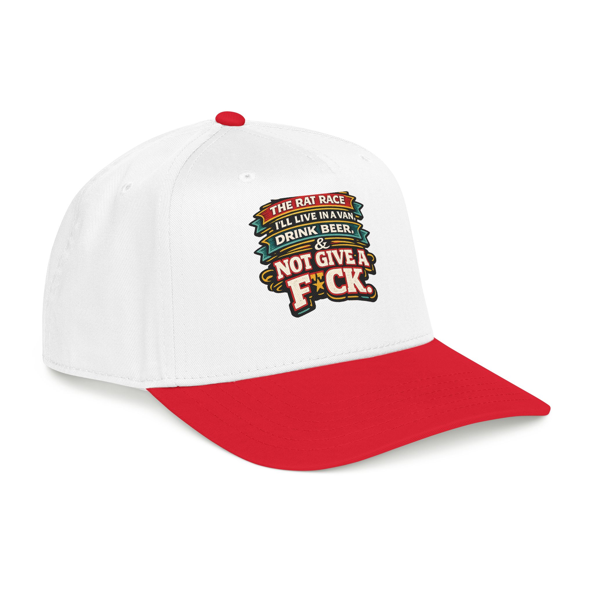 Baseball Cap - "Screw The Rat Race" Design F**K-Line