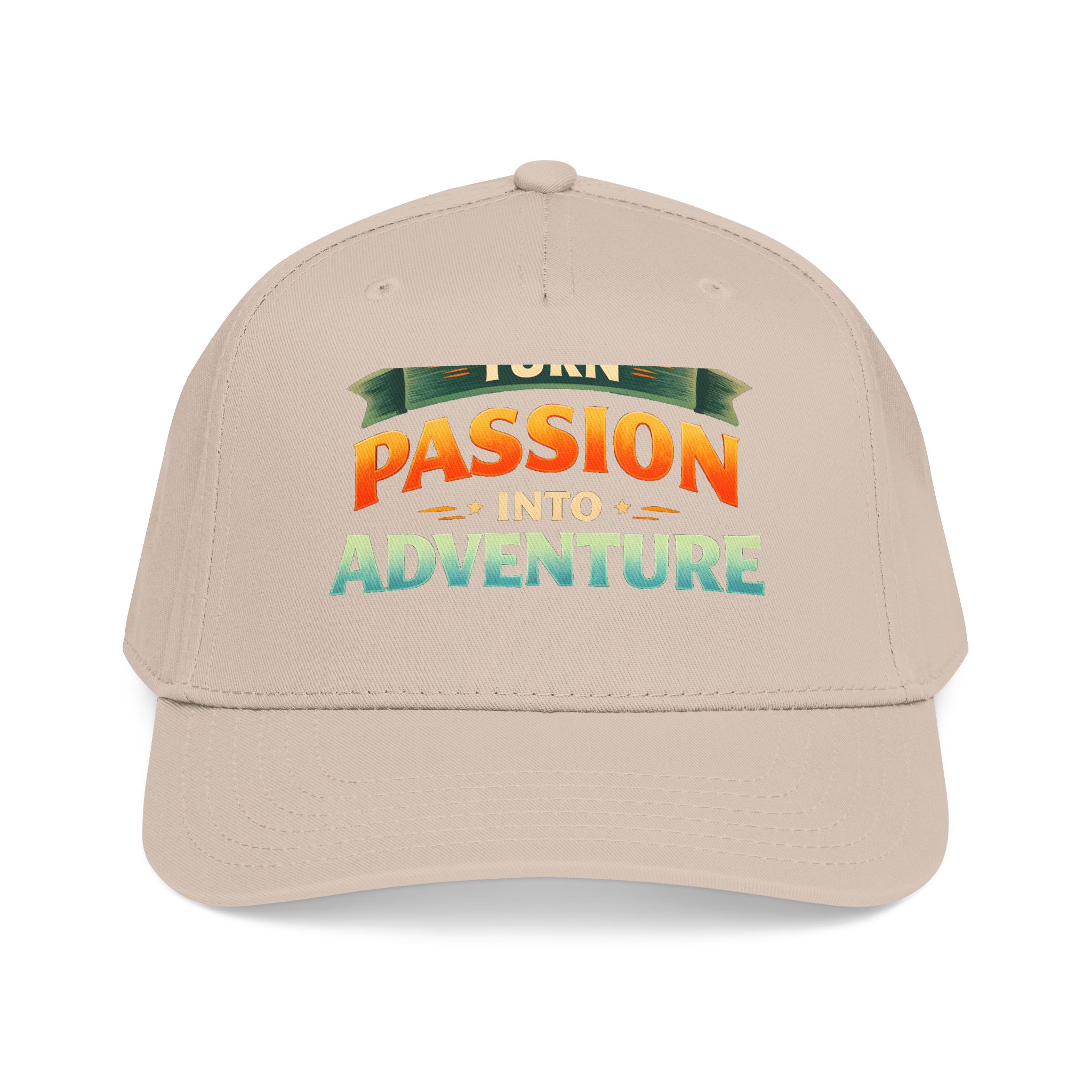 Baseball Cap - "Turn Passion Into Adventure" Design Scenic-Line