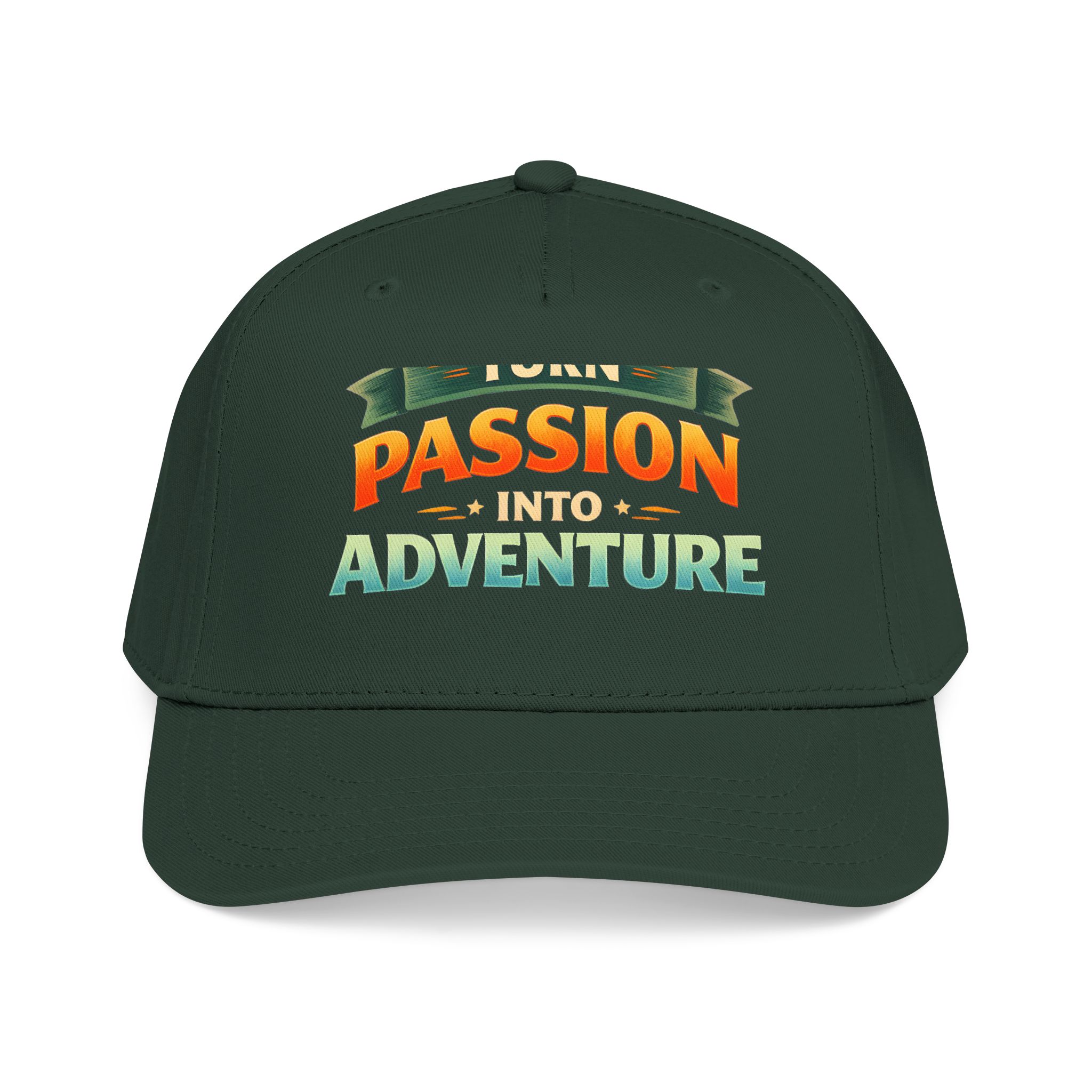 Baseball Cap - "Turn Passion Into Adventure" Design Scenic-Line