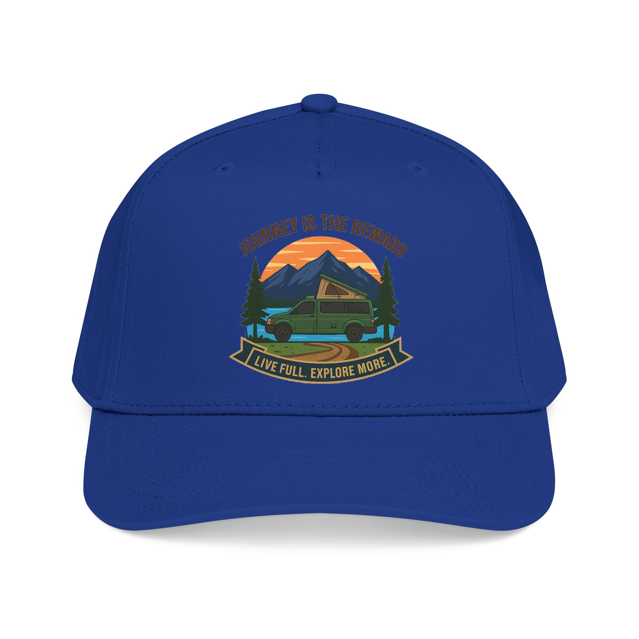 11022550819214095346_2048.jpeg Baseball Cap - "Journey Is The Reward" Outdoor Baseball Hat
