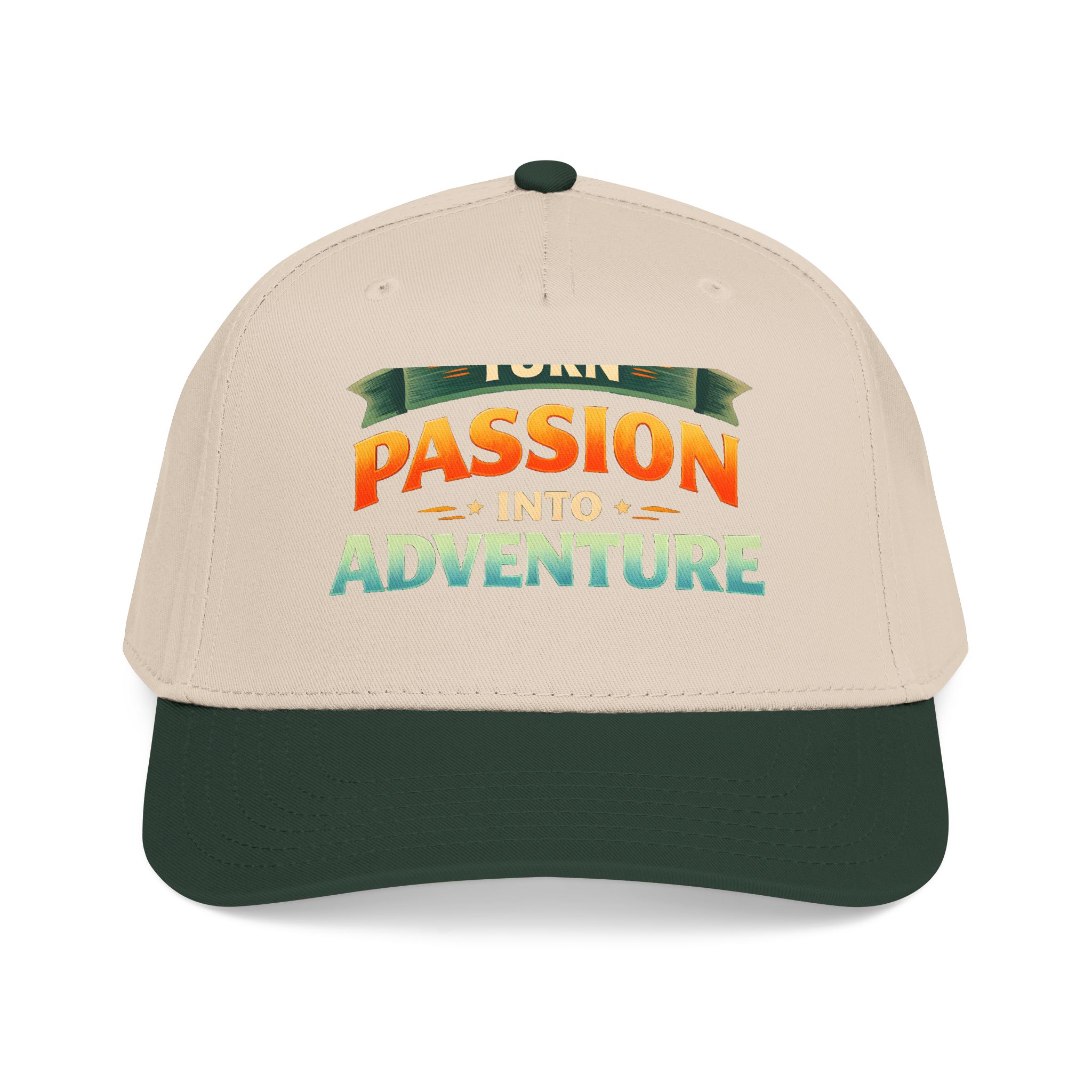 Baseball Cap - "Turn Passion Into Adventure" Design Scenic-Line