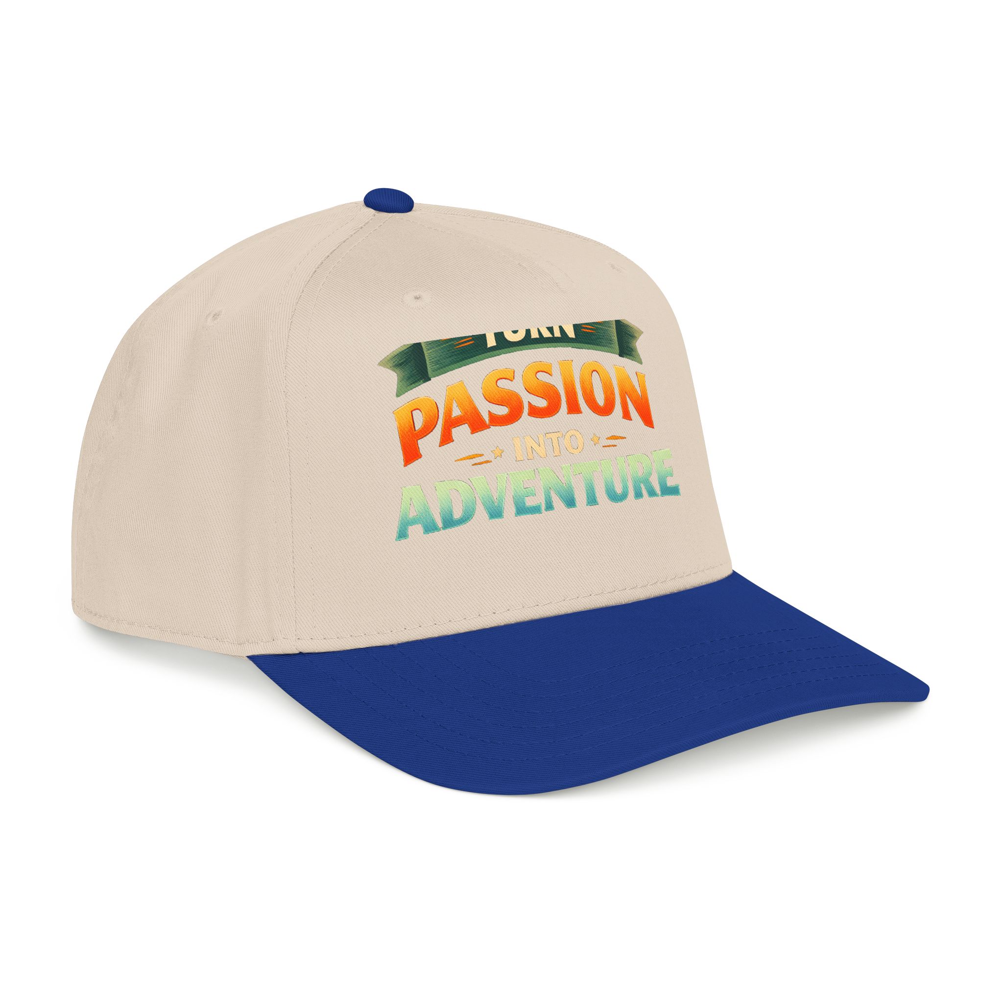 Baseball Cap - "Turn Passion Into Adventure" Design Scenic-Line