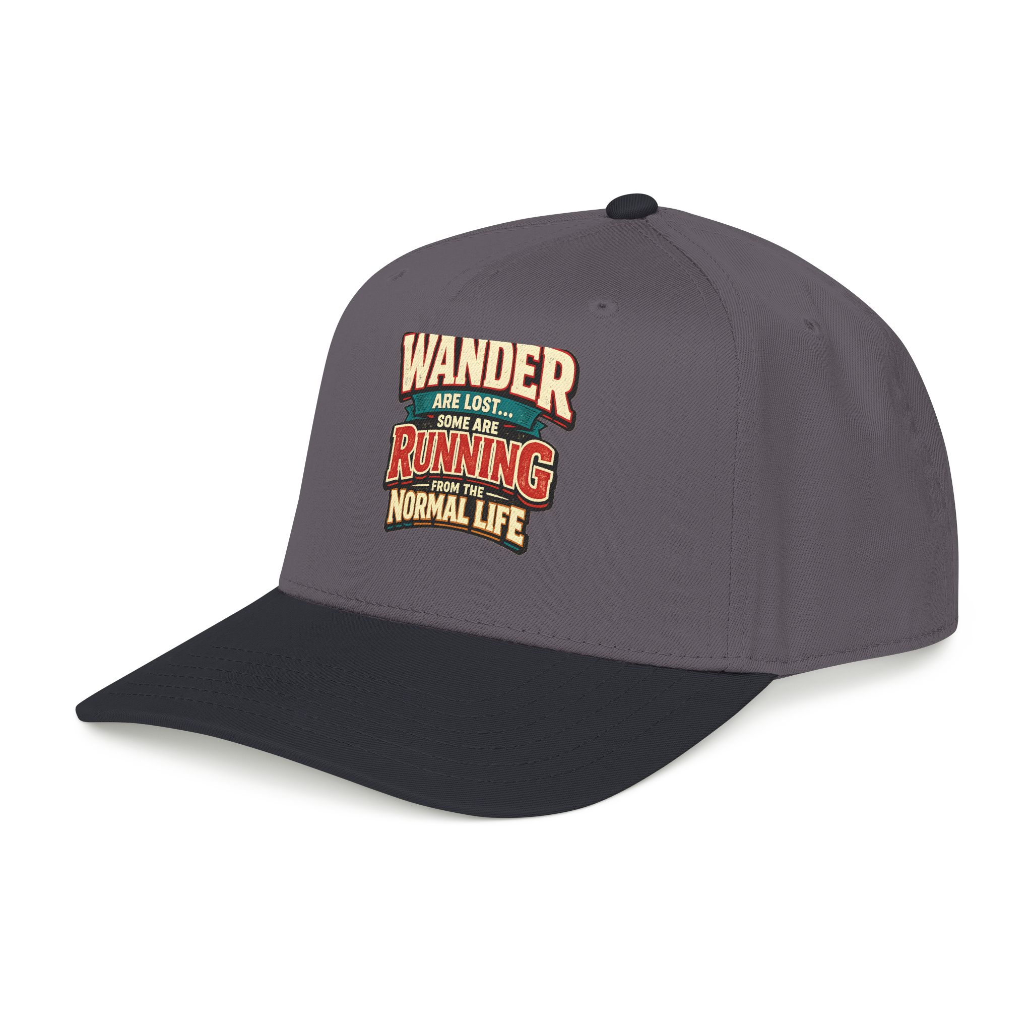 11254141138311866966_2048.jpeg Baseball Cap - "Not All Who Wander Are Lost" Design F**K-Line