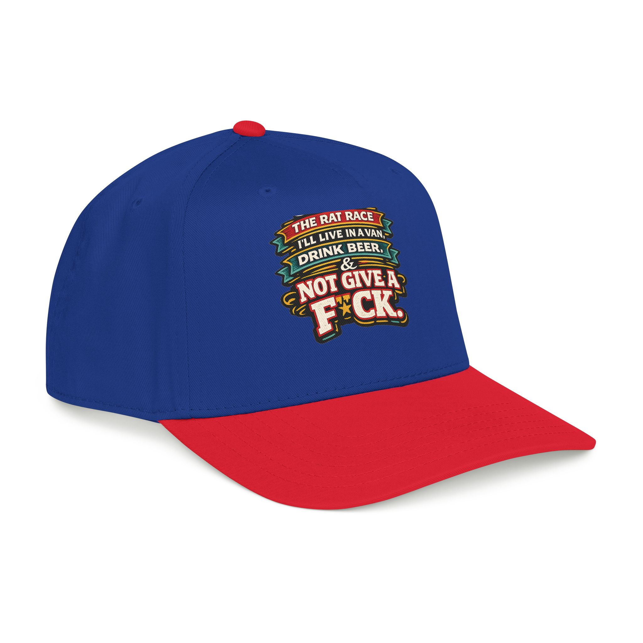 Baseball Cap - "Screw The Rat Race" Design F**K-Line
