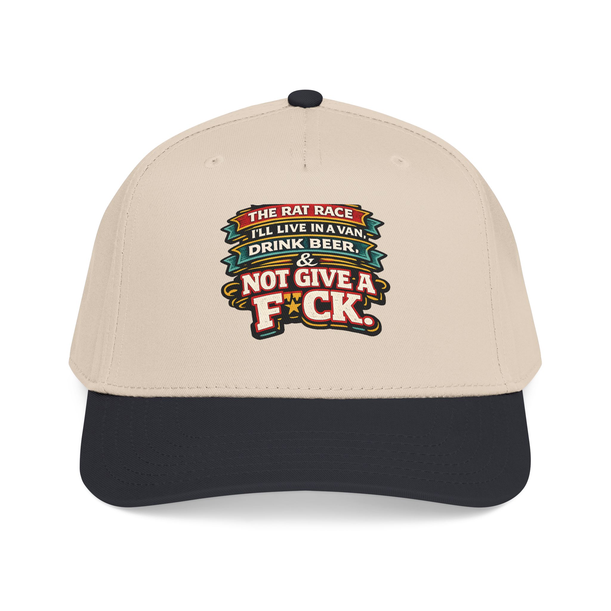 Baseball Cap - "Screw The Rat Race" Design F**K-Line
