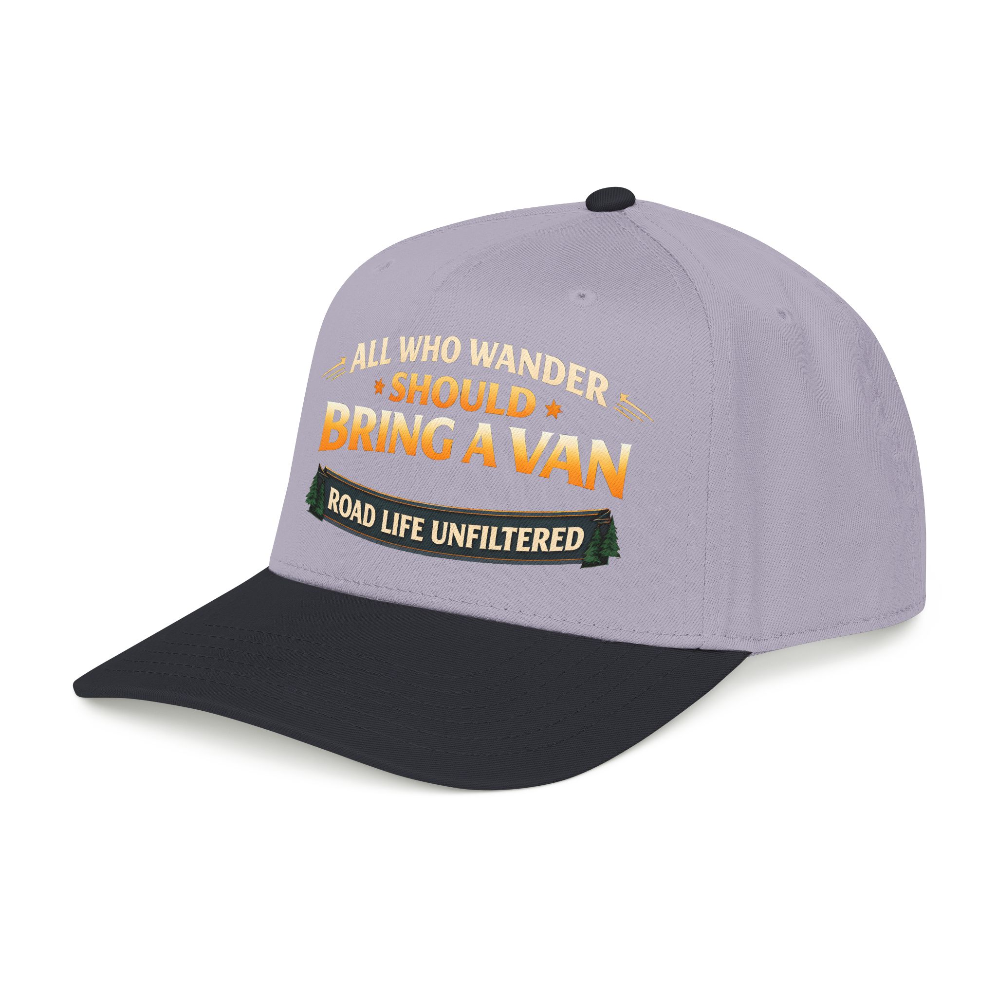 1163195794869288581_2048.jpeg Baseball Cap - "All Who wander Should Bring A Van" Design Scenic-Line