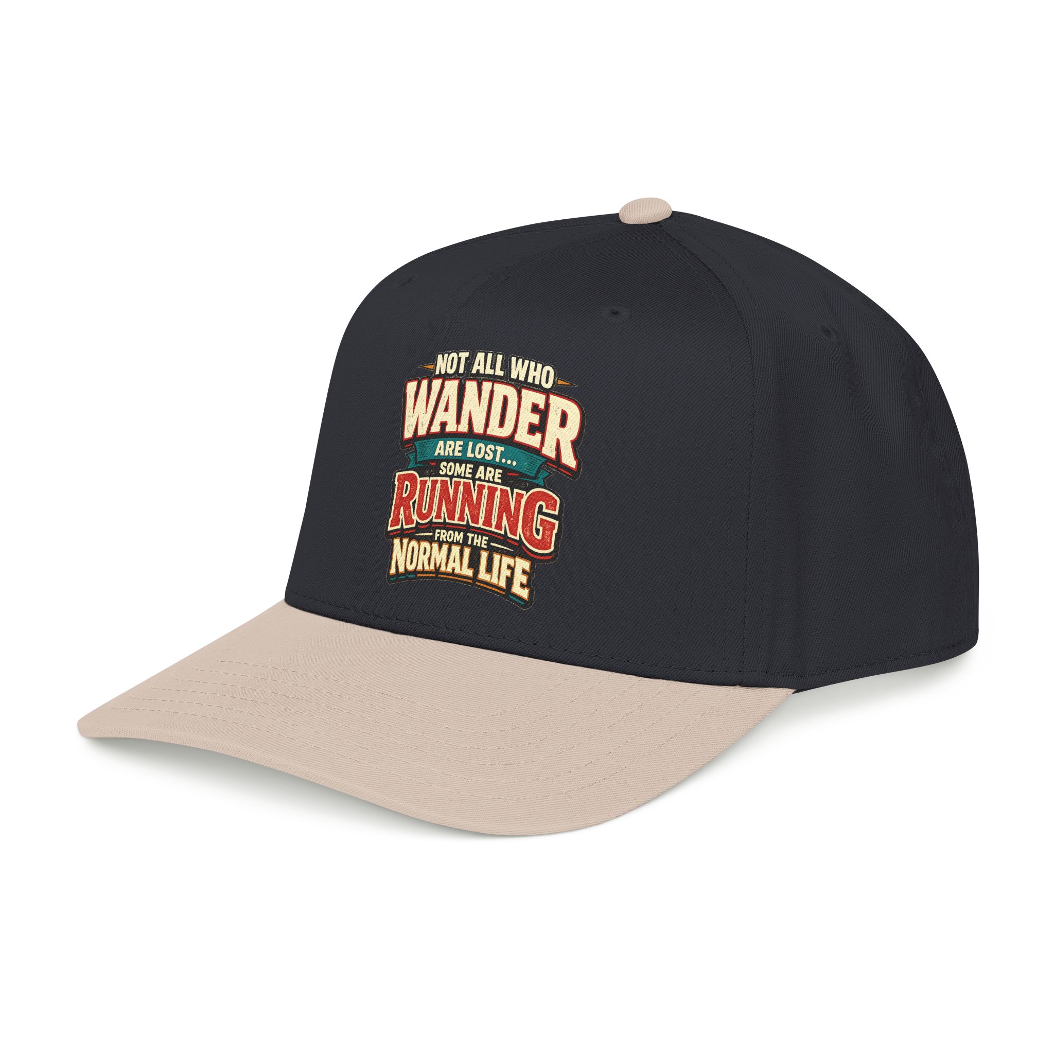 11858019653933127971_2048.jpeg Baseball Cap - "Not All Who Wander Are Lost" Design F**K-Line