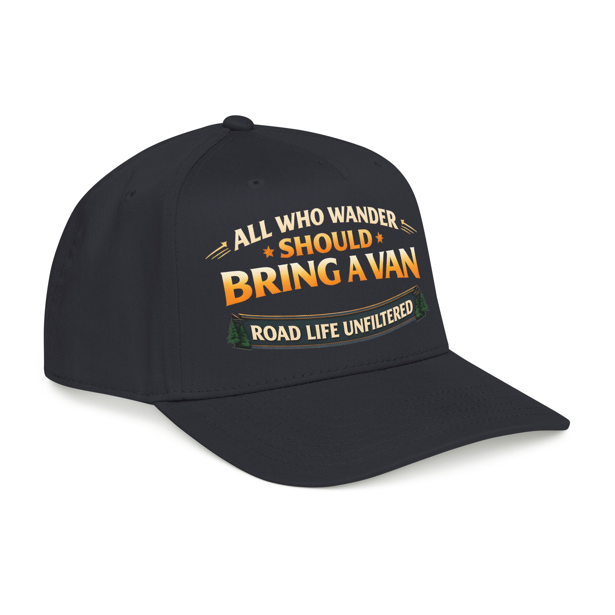 11987758106706893367_2048.jpeg Baseball Cap - "All Who wander Should Bring A Van" Design Scenic-Line