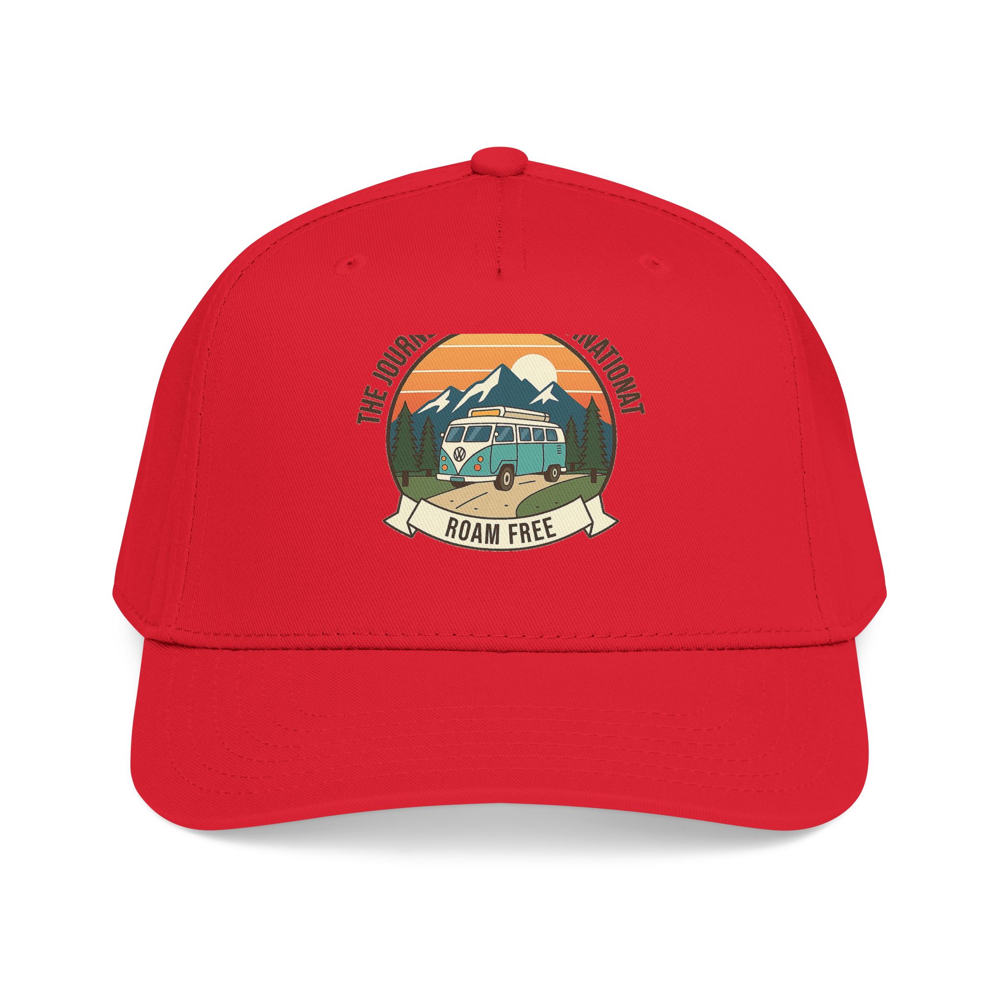12093265996972596359_2048.jpeg Baseball Cap — "The Journey Is The Destination" Mid Profile Baseball Hat