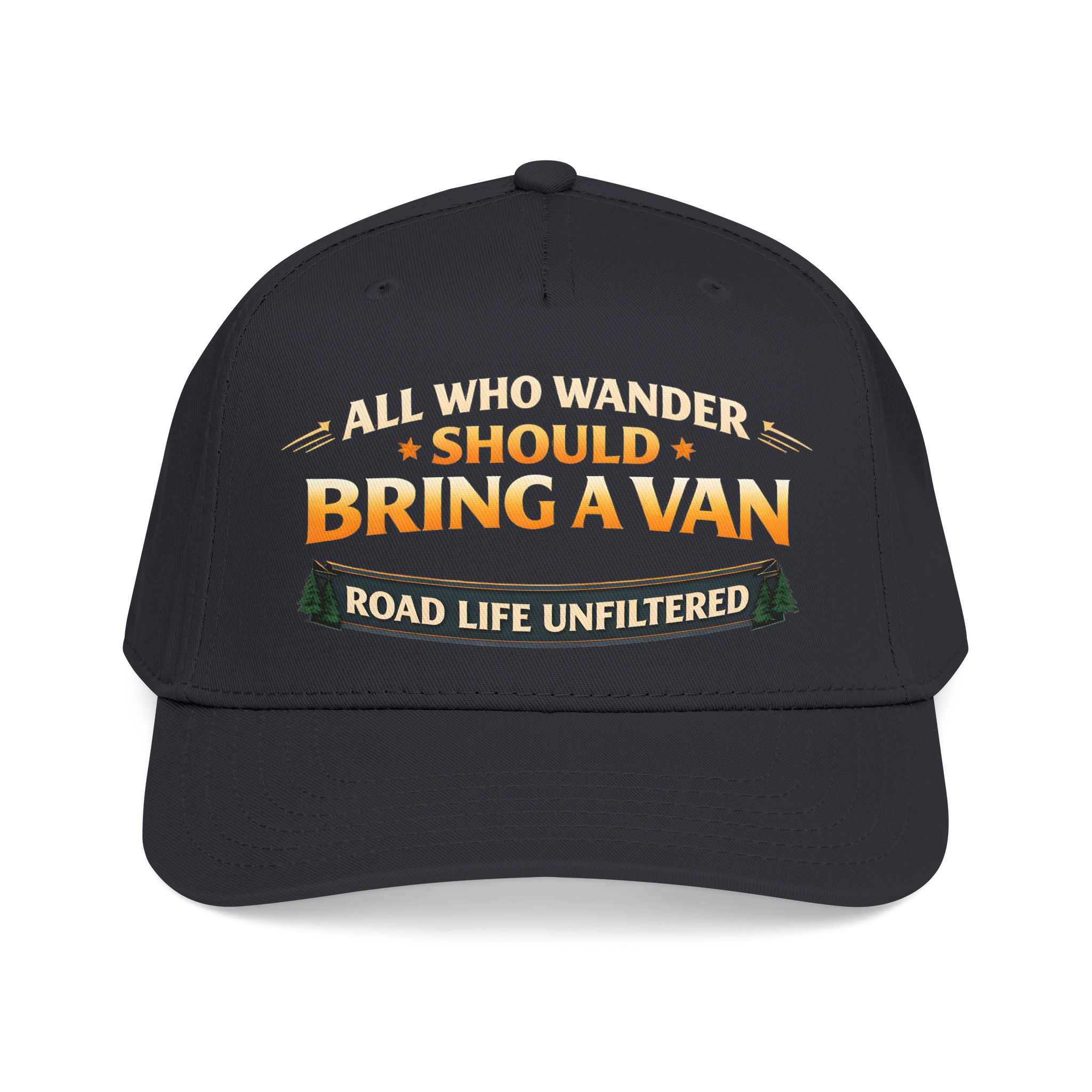 12105753337672313205_2048.jpeg Baseball Cap - "All Who wander Should Bring A Van" Design Scenic-Line