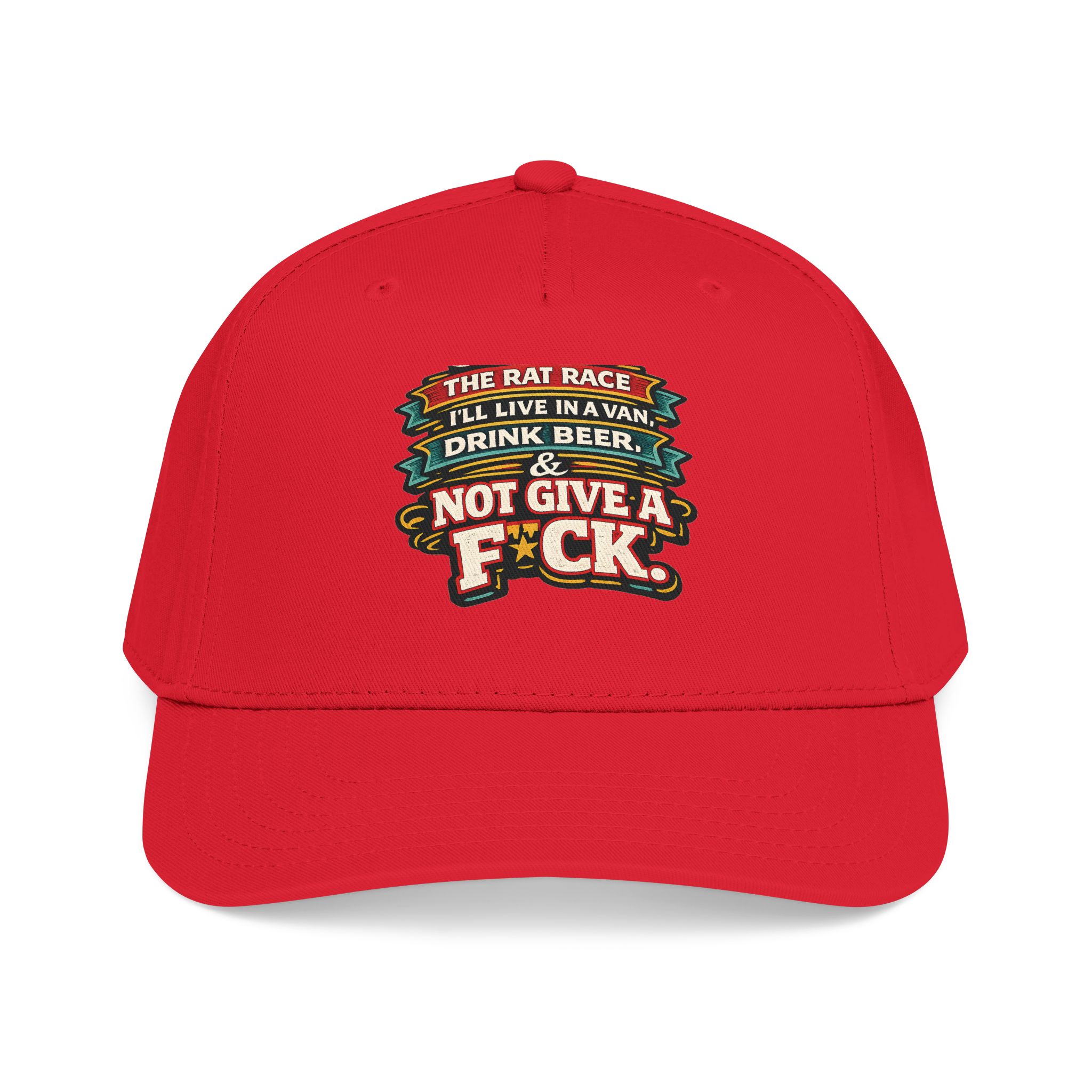 Baseball Cap - "Screw The Rat Race" Design F**K-Line