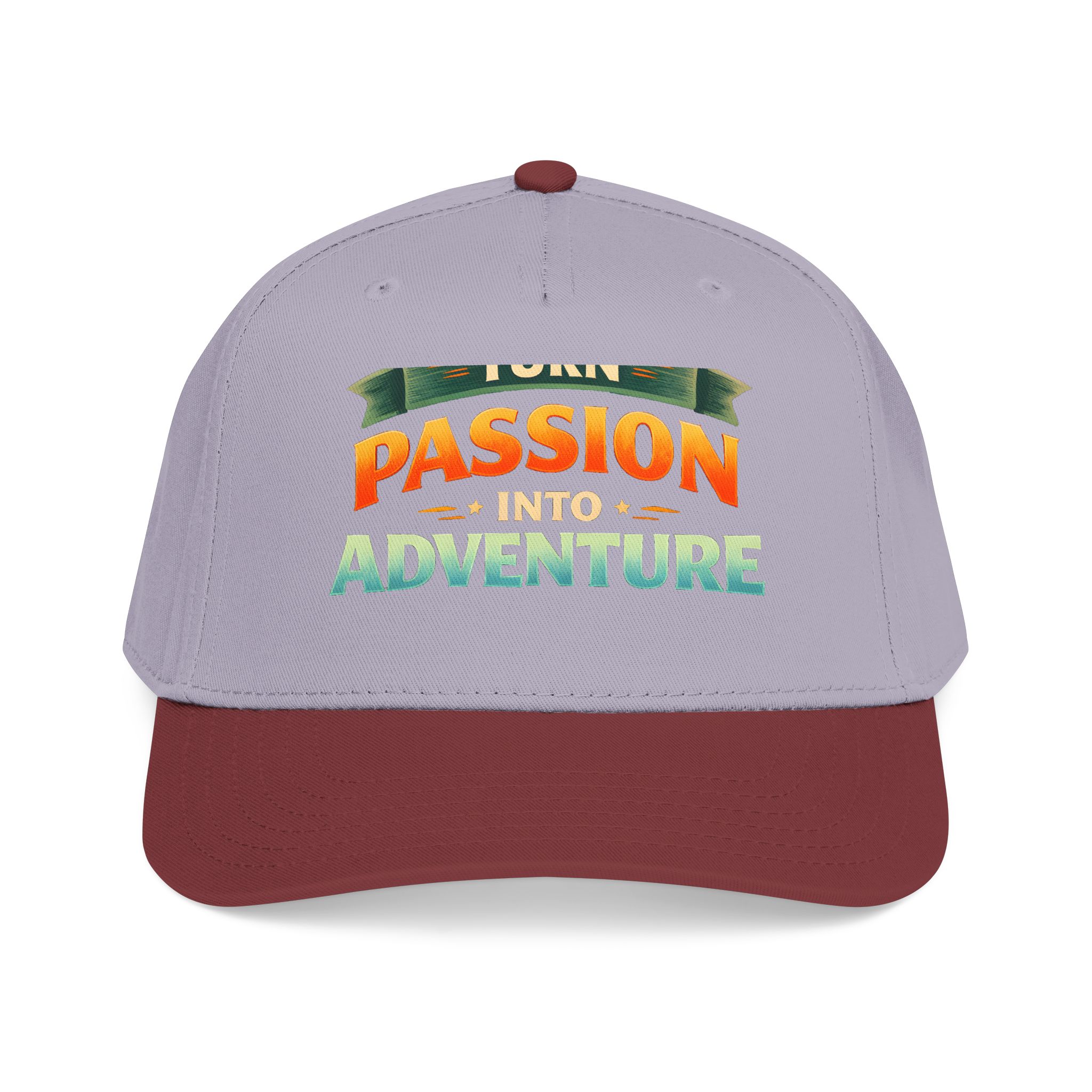 Baseball Cap - "Turn Passion Into Adventure" Design Scenic-Line