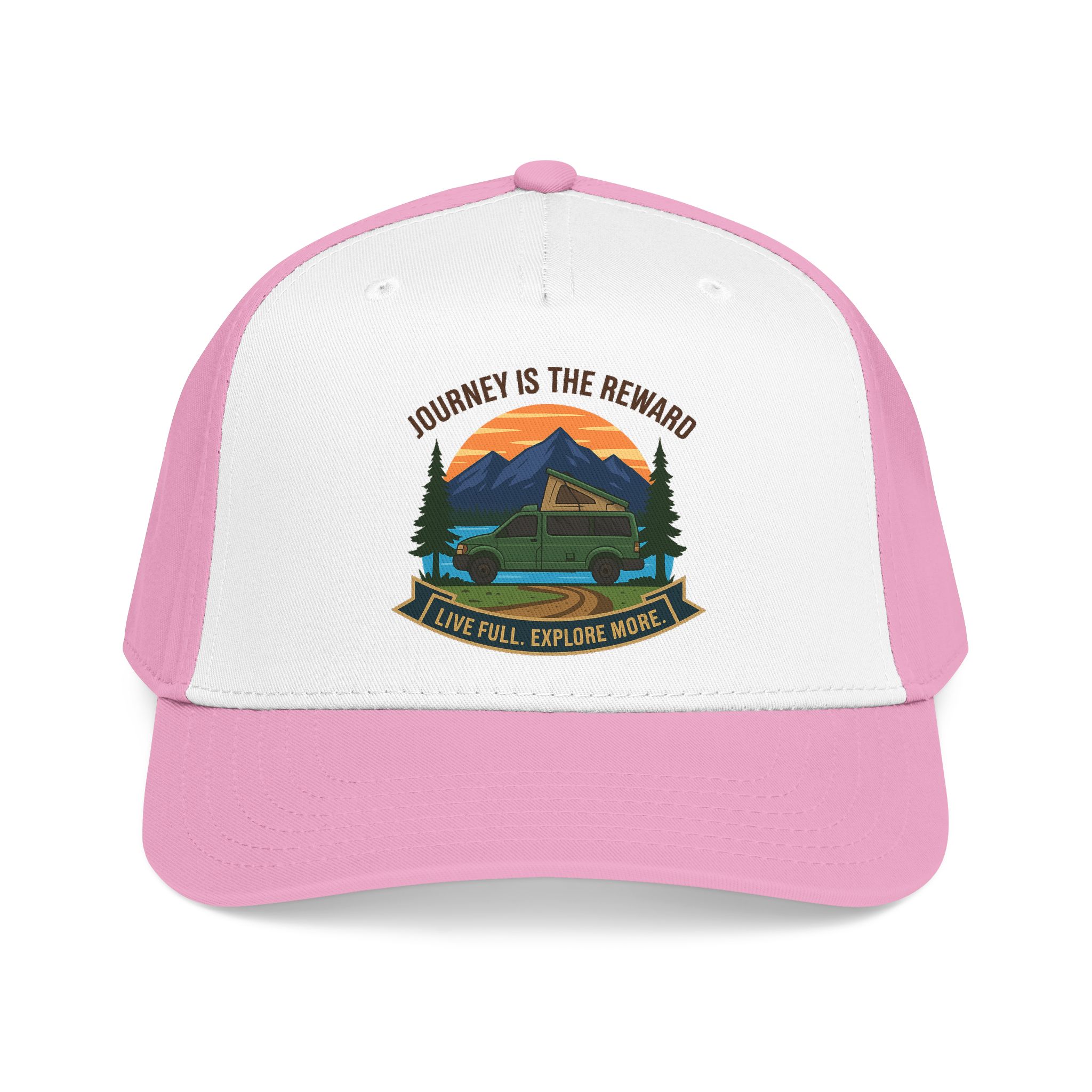 12186950437245934749_2048.jpeg Baseball Cap - "Journey Is The Reward" Outdoor Baseball Hat