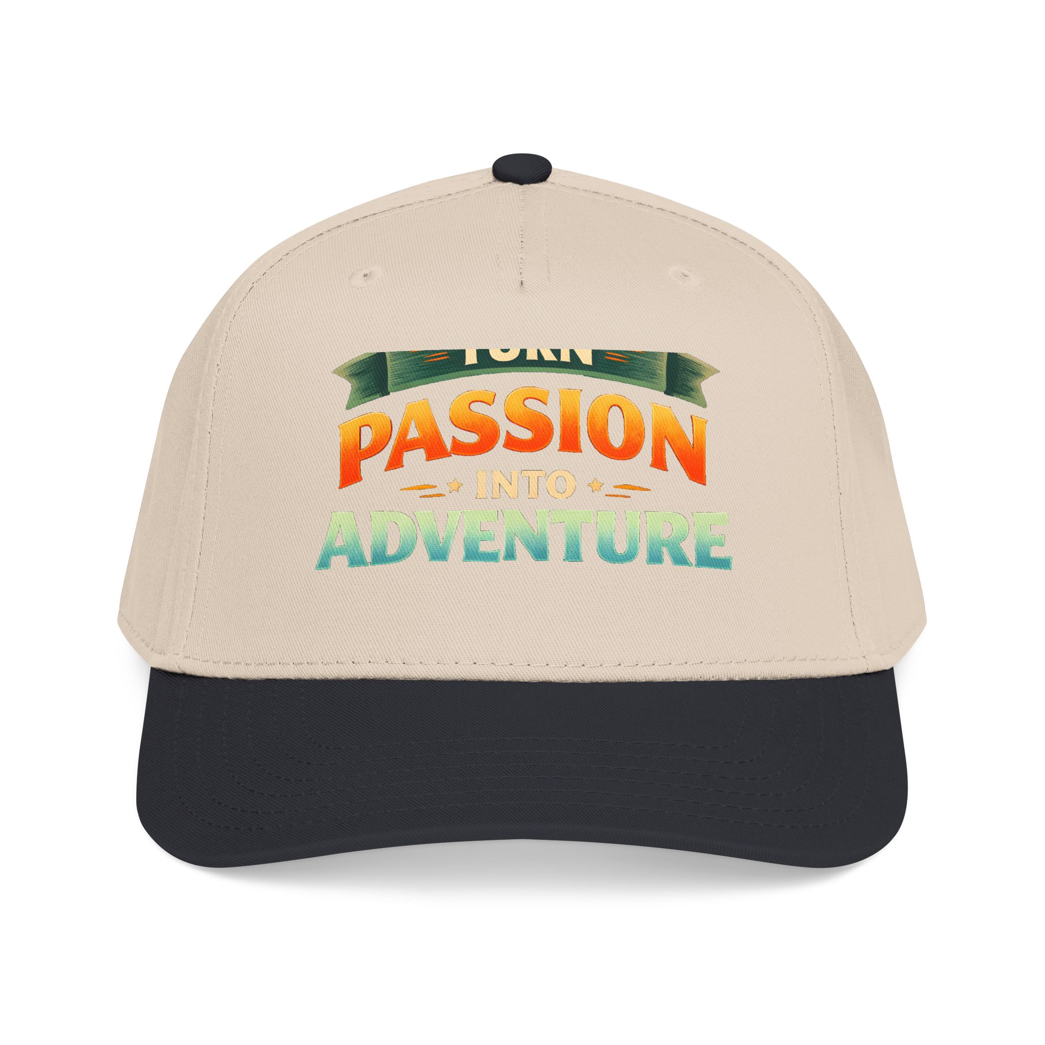 Baseball Cap - "Turn Passion Into Adventure" Design Scenic-Line