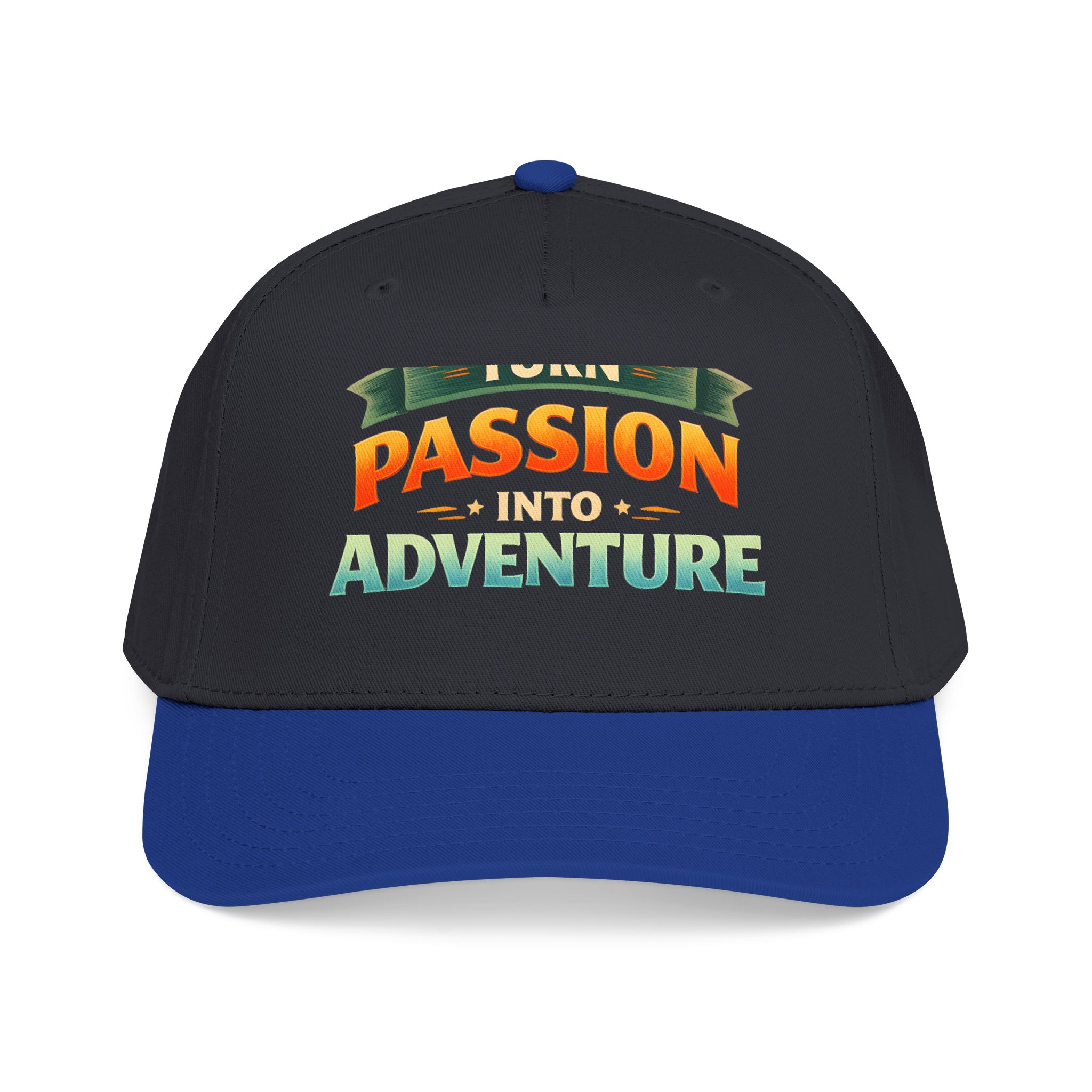 Baseball Cap - "Turn Passion Into Adventure" Design Scenic-Line
