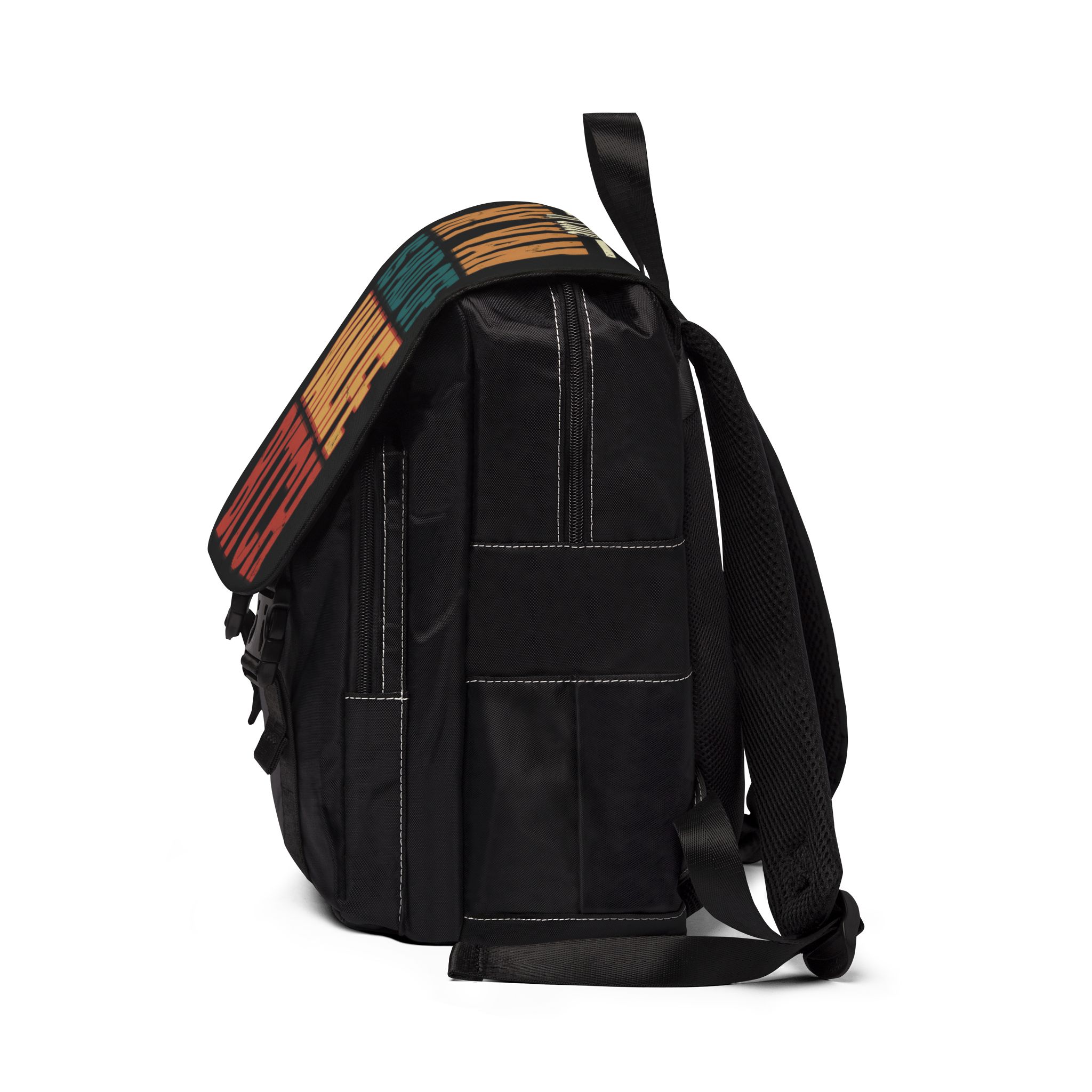 12552811365478831425_2048.jpeg Unisex Casual Shoulder Backpack — "Your Mortgage Is Cute" Design F**K-Line