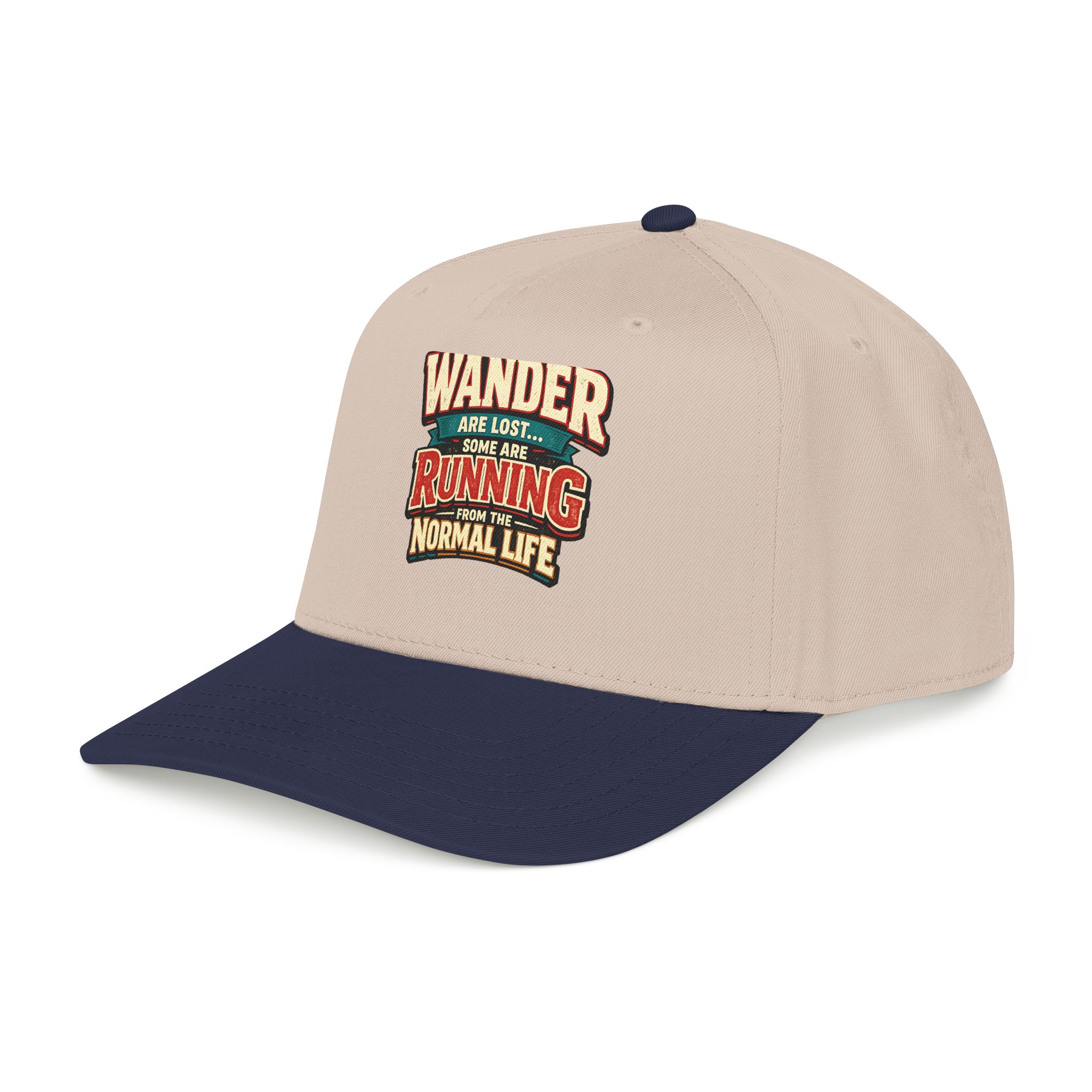 12701444887930437768_2048.jpeg Baseball Cap - "Not All Who Wander Are Lost" Design F**K-Line