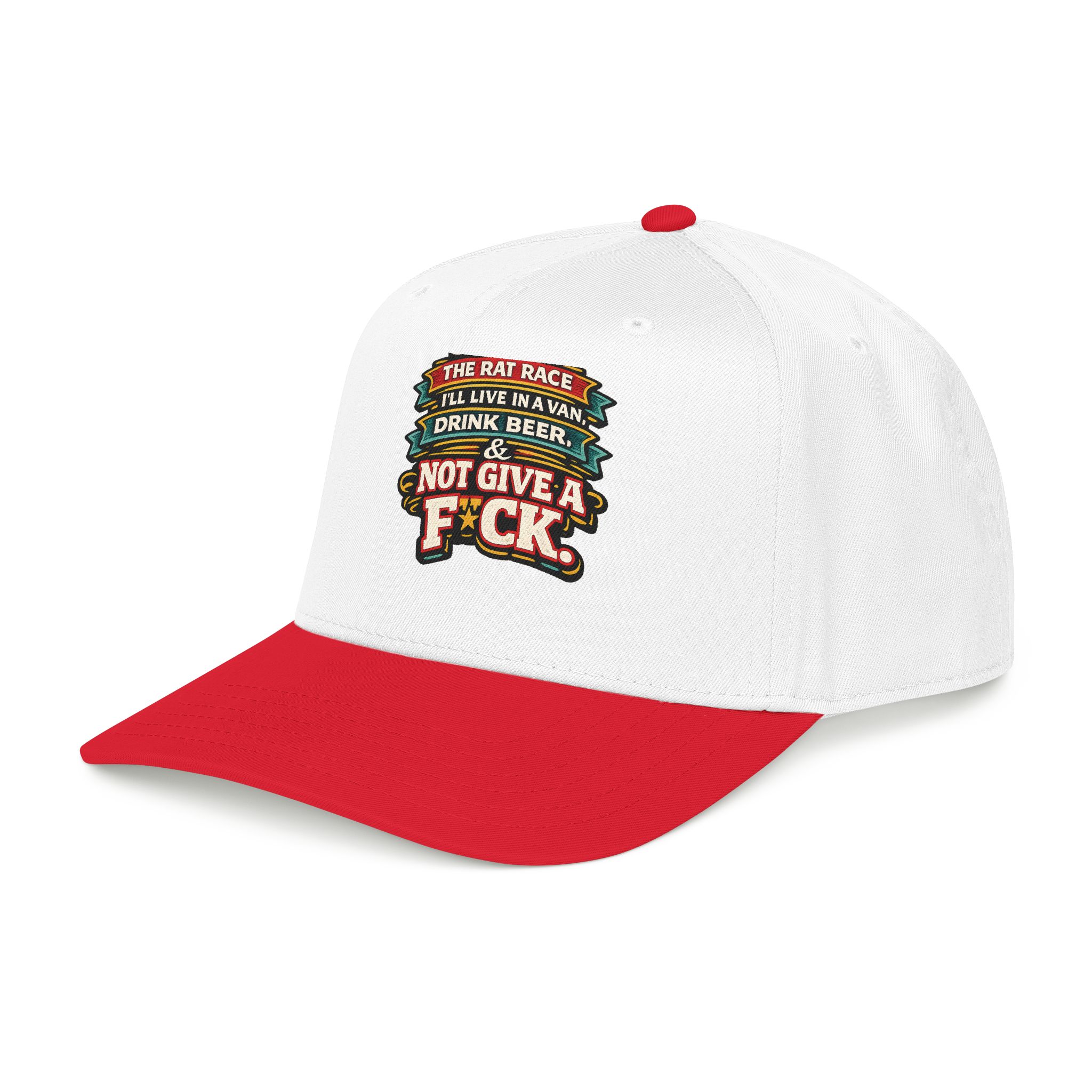 Baseball Cap - "Screw The Rat Race" Design F**K-Line