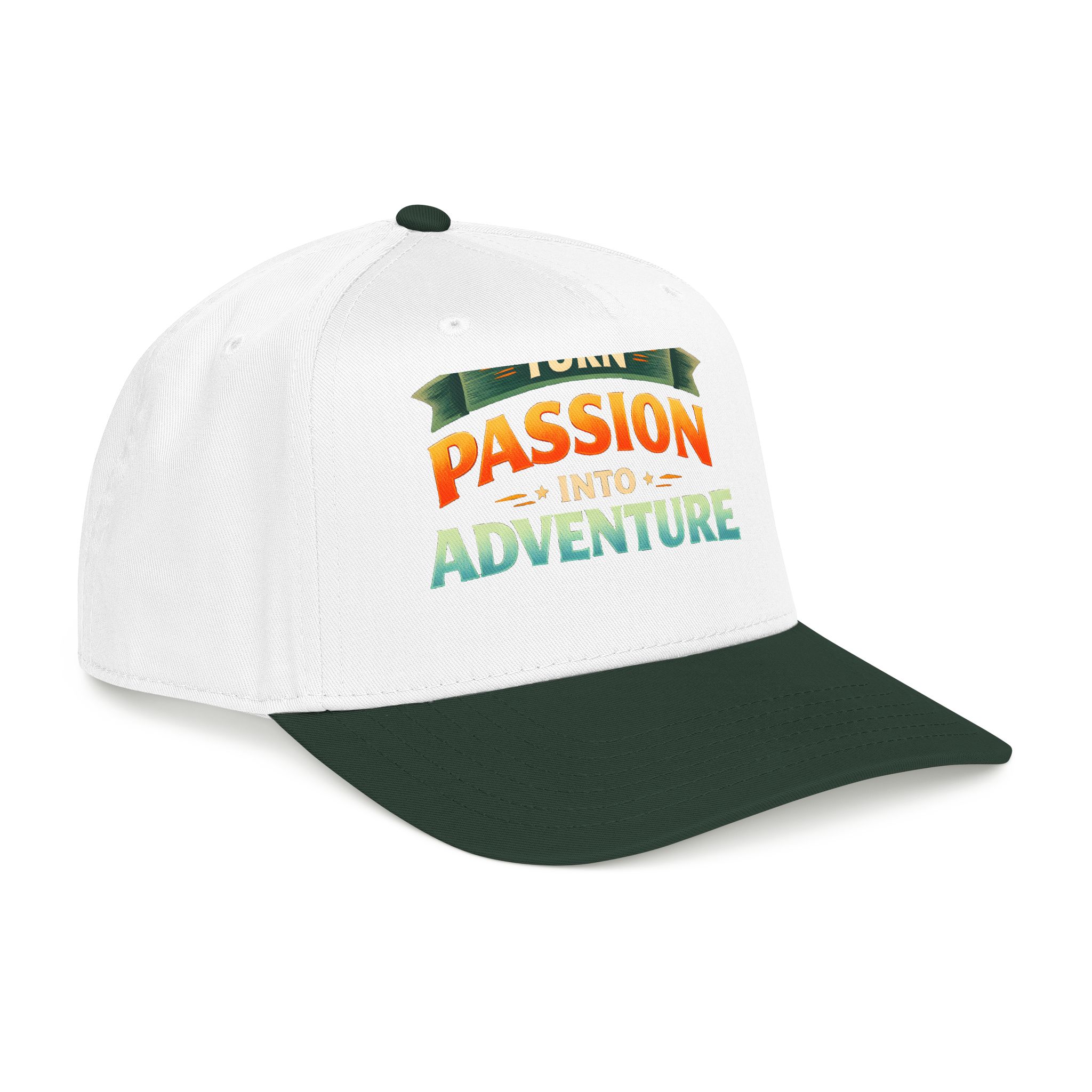 Baseball Cap - "Turn Passion Into Adventure" Design Scenic-Line