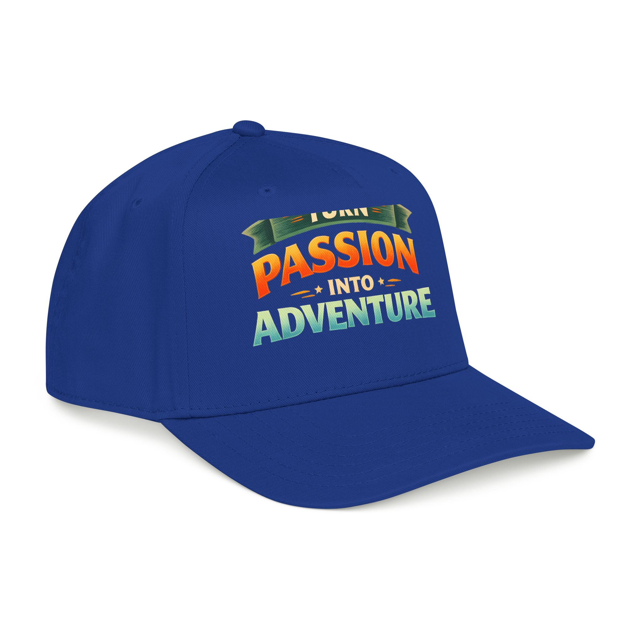 Baseball Cap - "Turn Passion Into Adventure" Design Scenic-Line