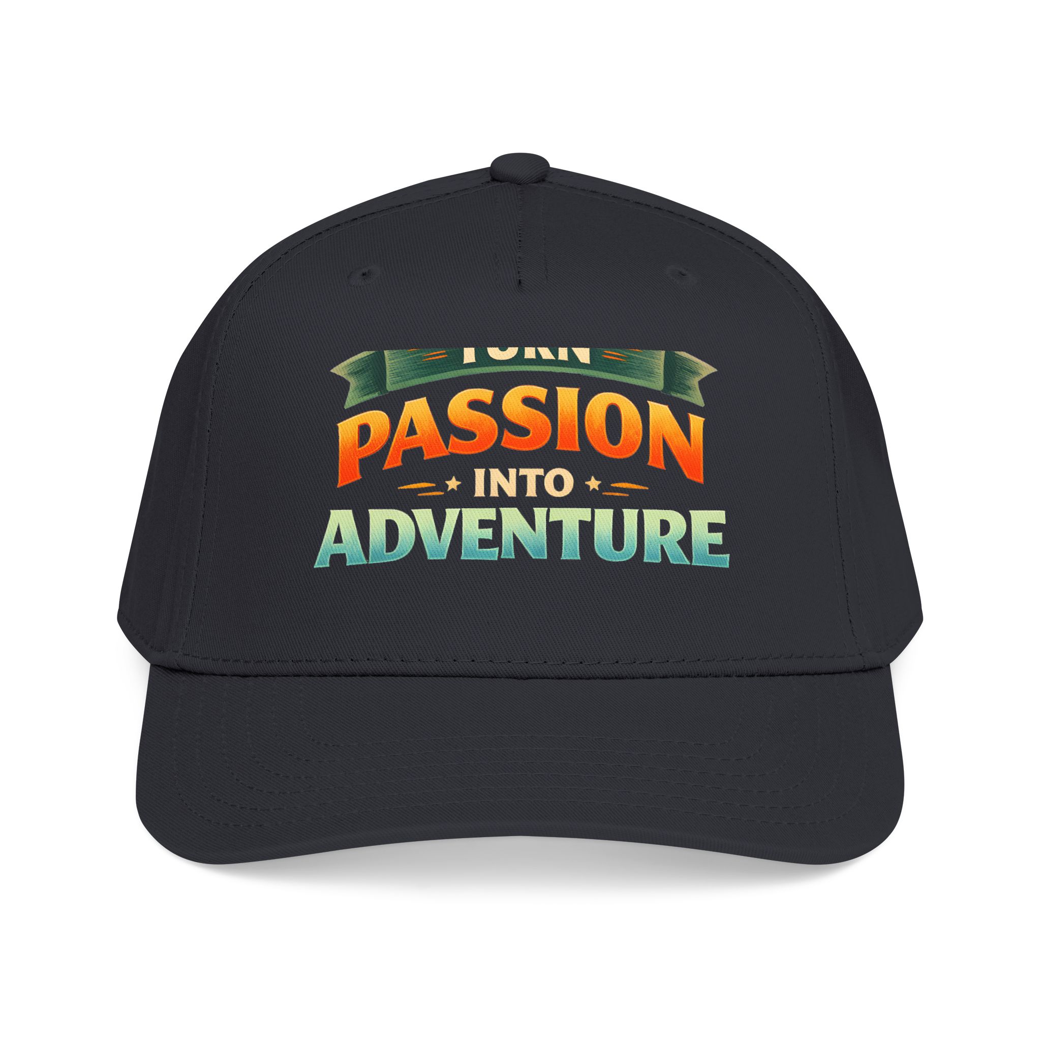 Baseball Cap - "Turn Passion Into Adventure" Design Scenic-Line