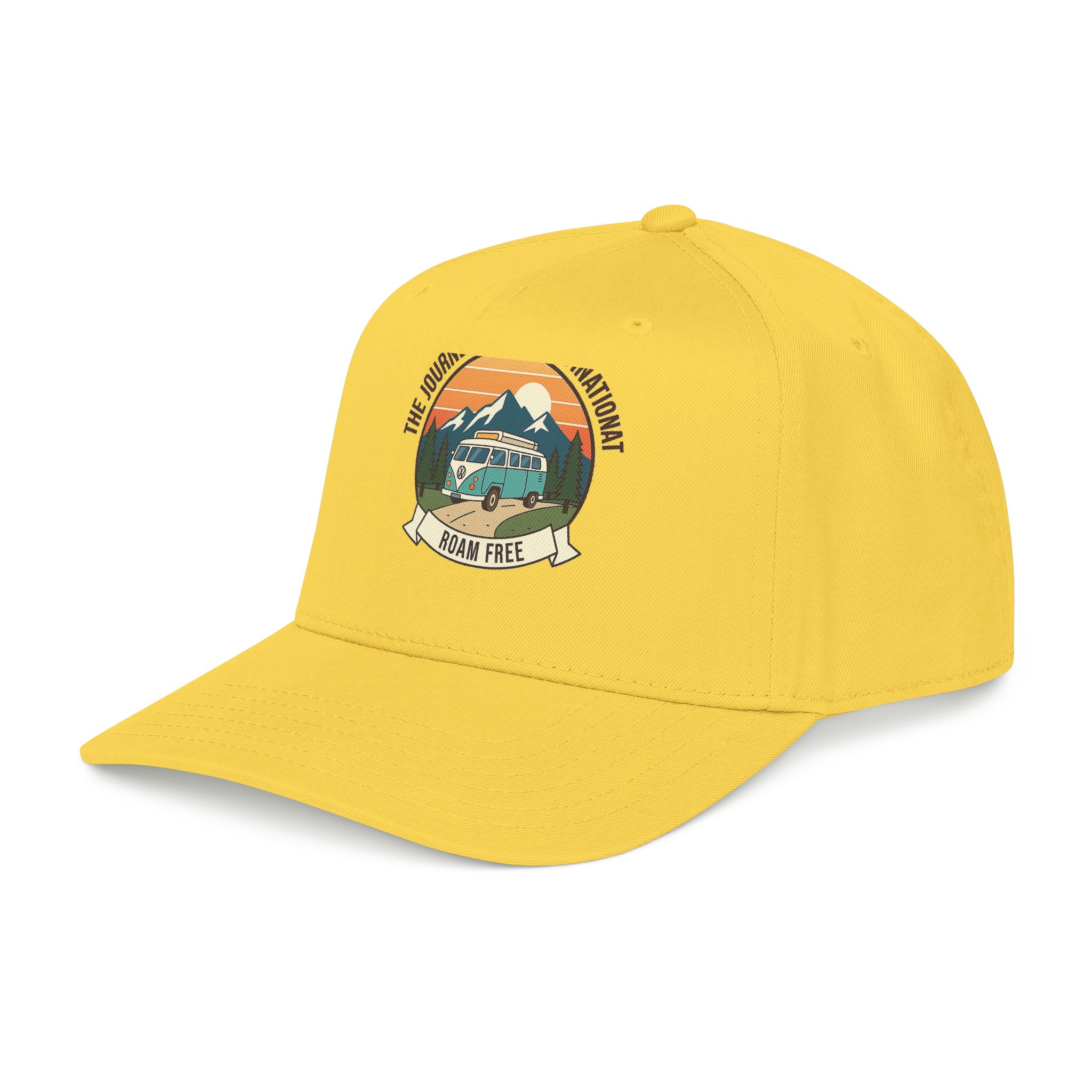 12878867612500481762_2048.jpeg Baseball Cap — "The Journey Is The Destination" Mid Profile Baseball Hat
