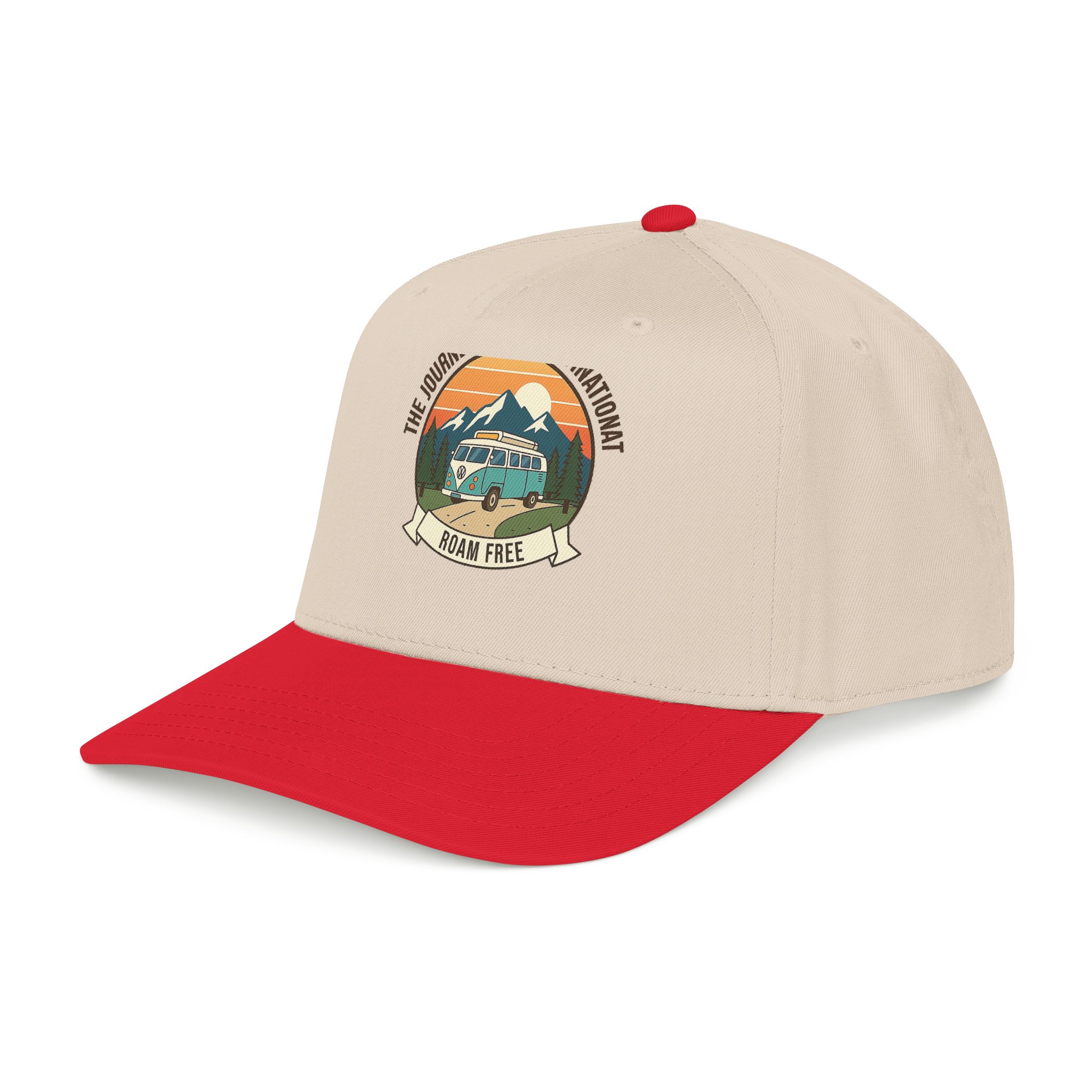 13096686948317562486_2048.jpeg Baseball Cap — "The Journey Is The Destination" Mid Profile Baseball Hat