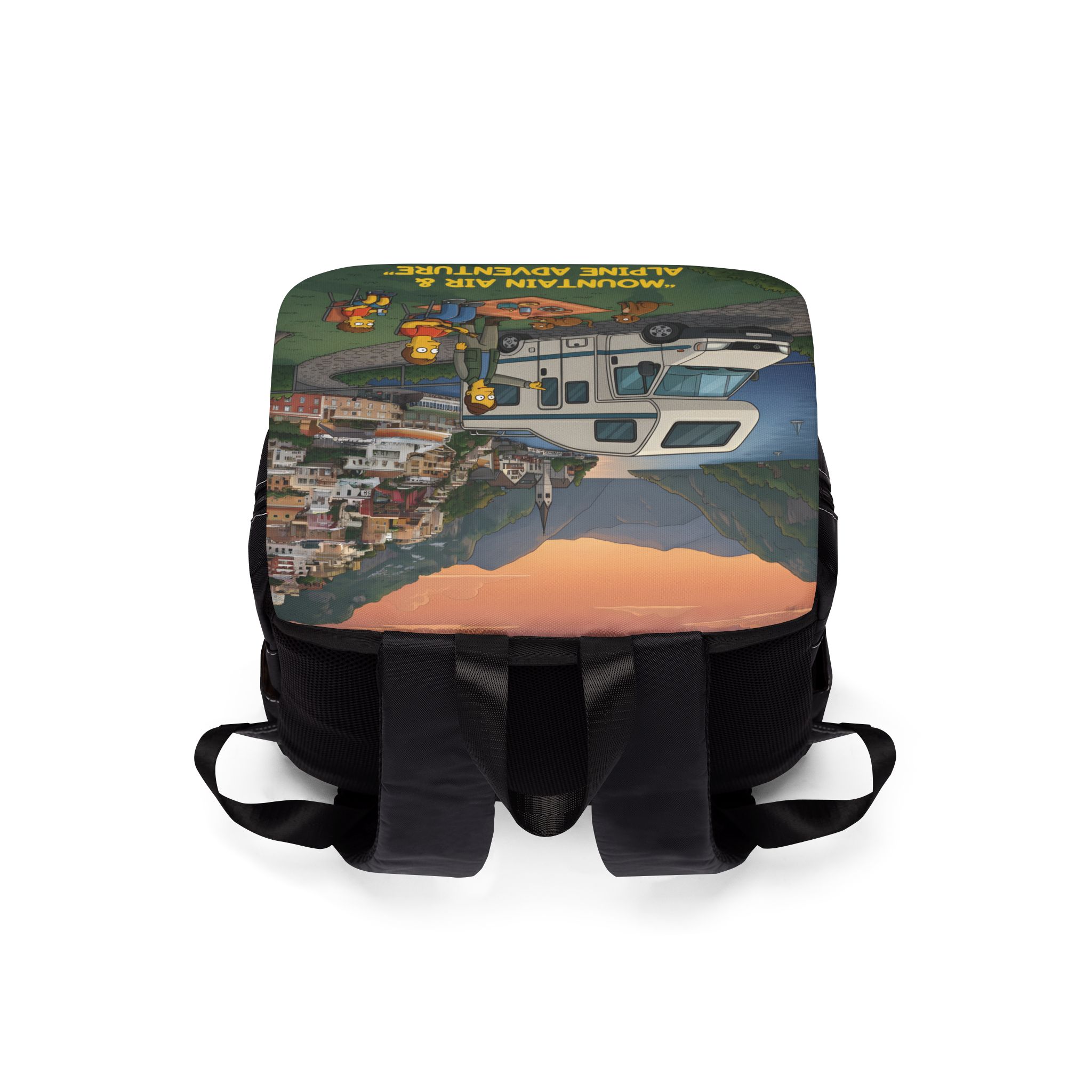 13170961900734571965_2048.jpeg Unisex Casual Shoulder Backpack — "Mountain Air-Alpine Adventure" Design Sitcom-Line
