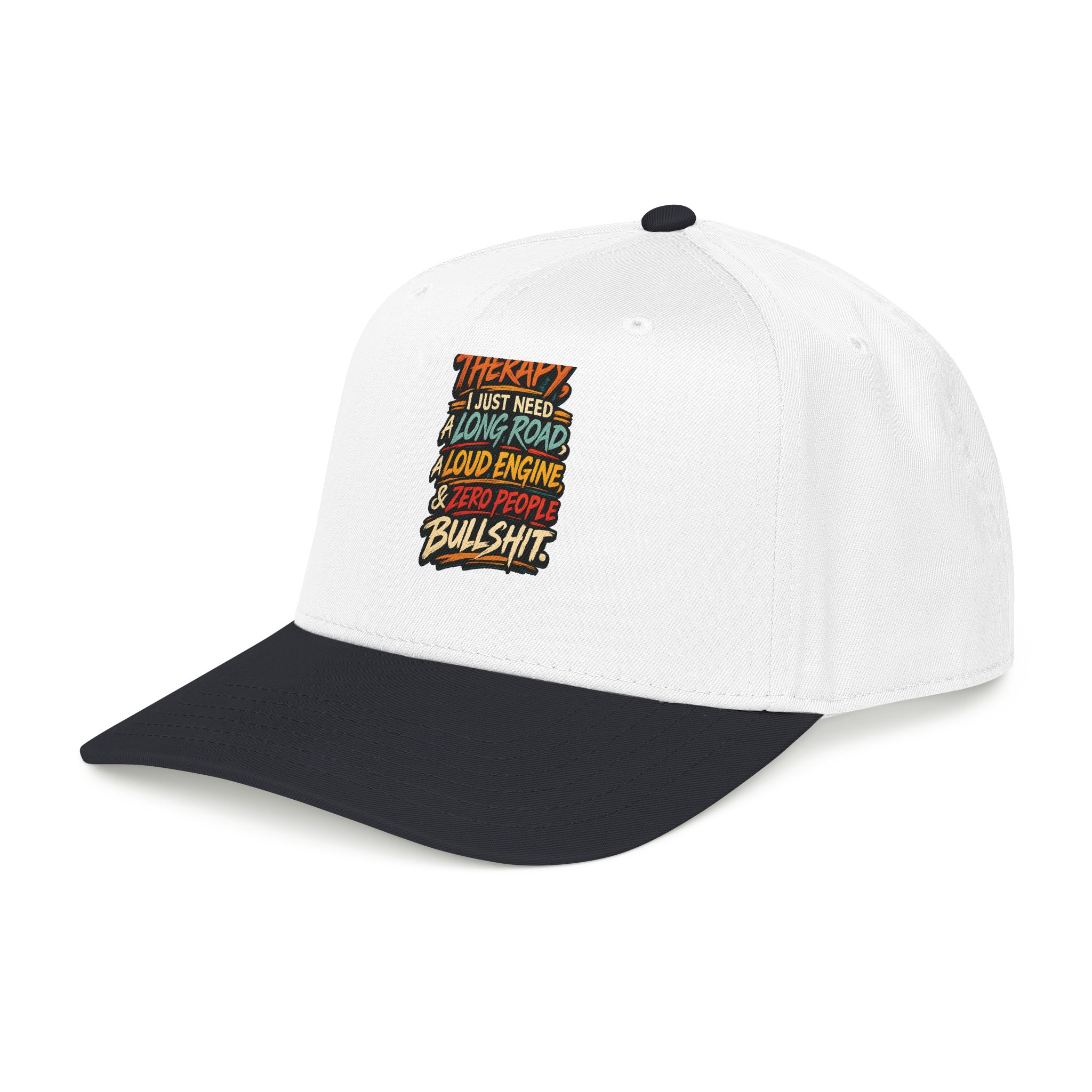 1327994392476613447_2048.jpeg Baseball Cap - "I Dont Need Therapy" Design F**K-Line