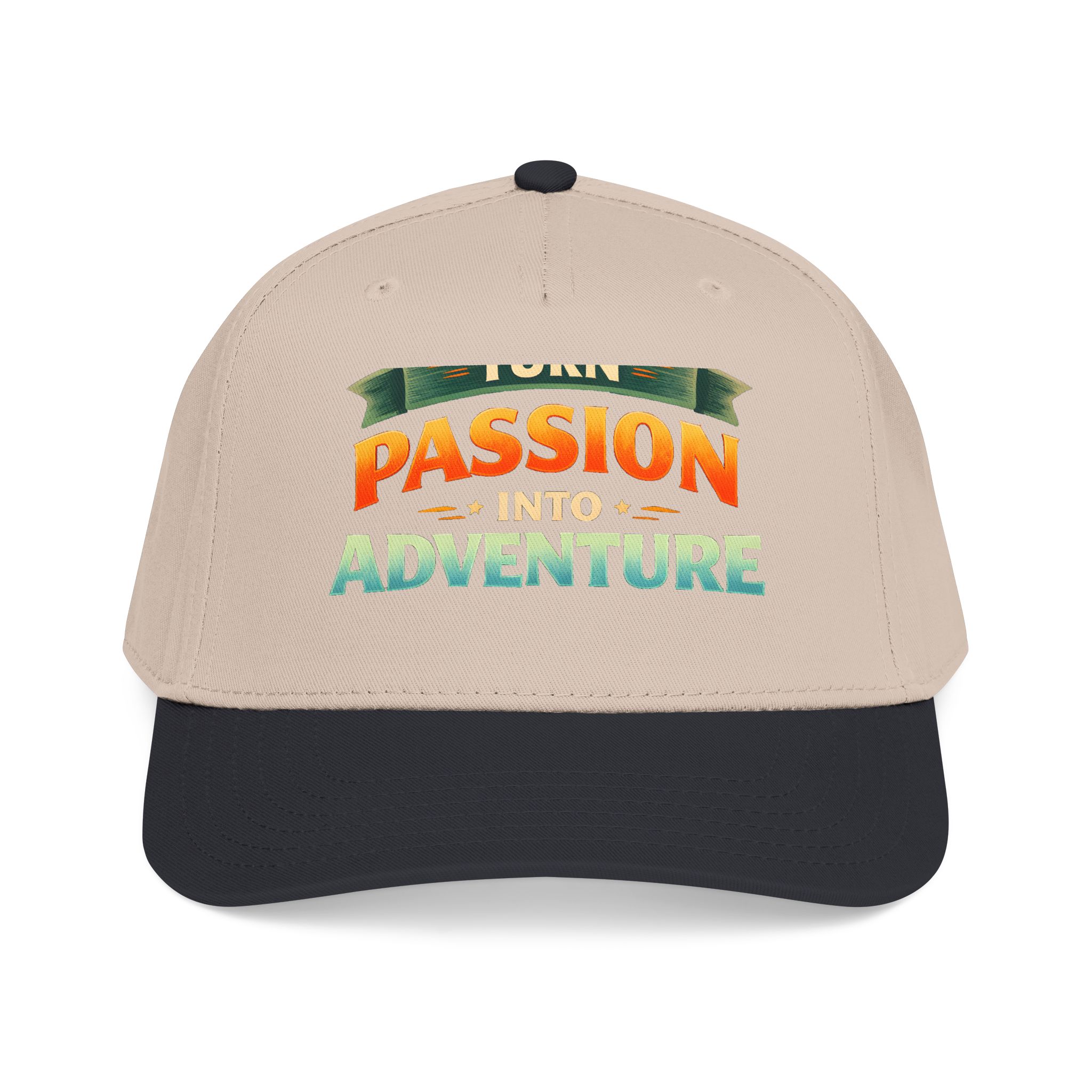 Baseball Cap - "Turn Passion Into Adventure" Design Scenic-Line