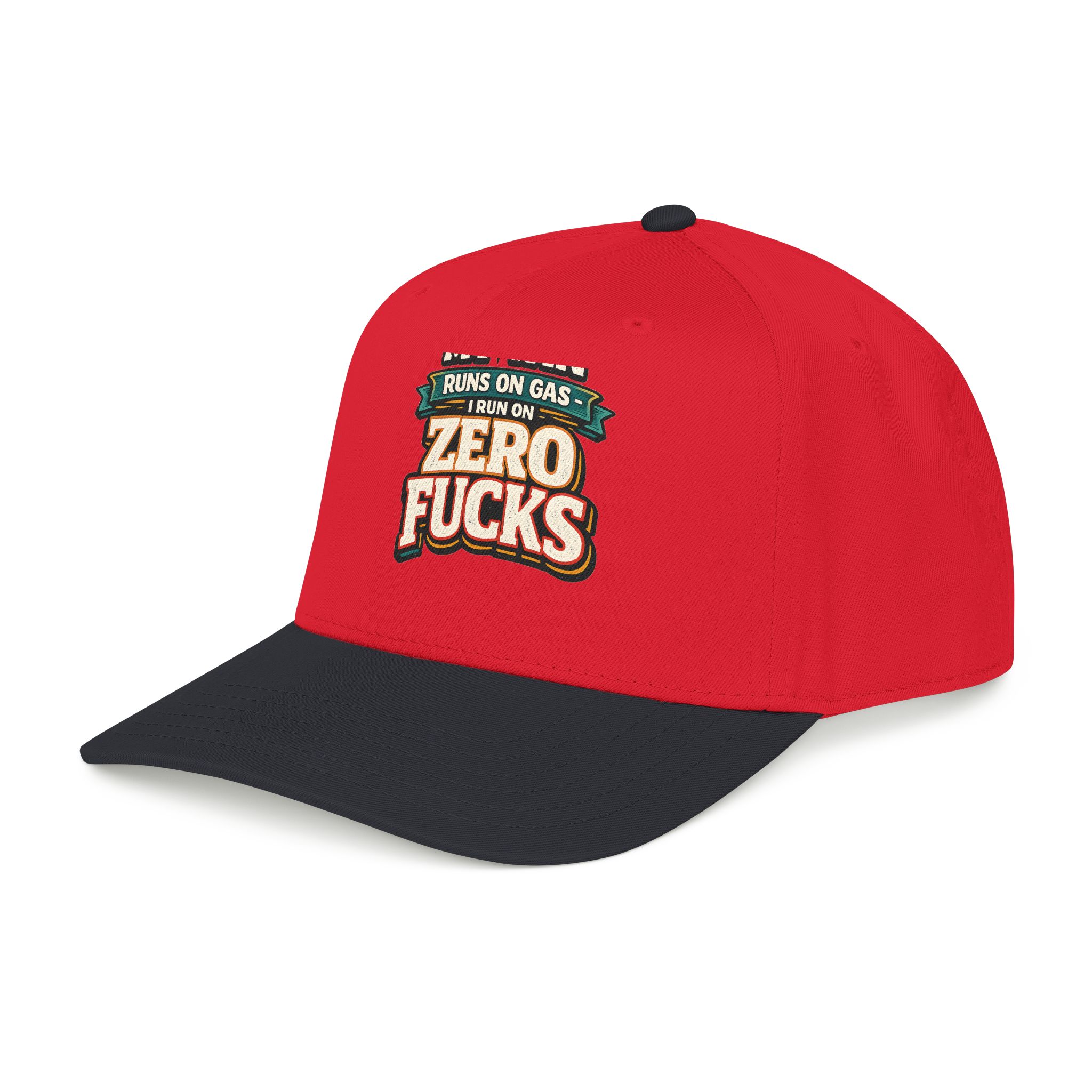 13407686444622145246_2048.jpeg Baseball Cap - "My Van Runs On Gas" Design F**K-Line