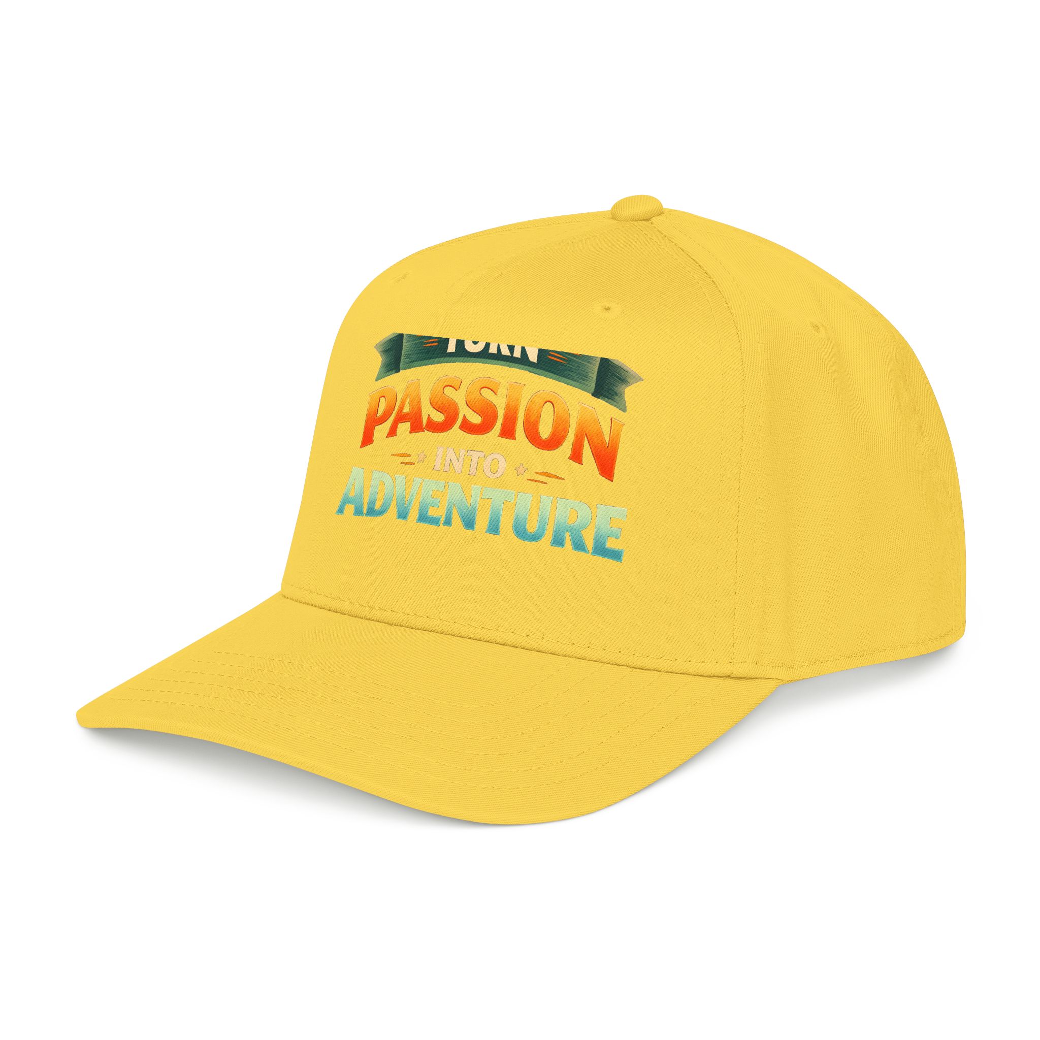 Baseball Cap - "Turn Passion Into Adventure" Design Scenic-Line