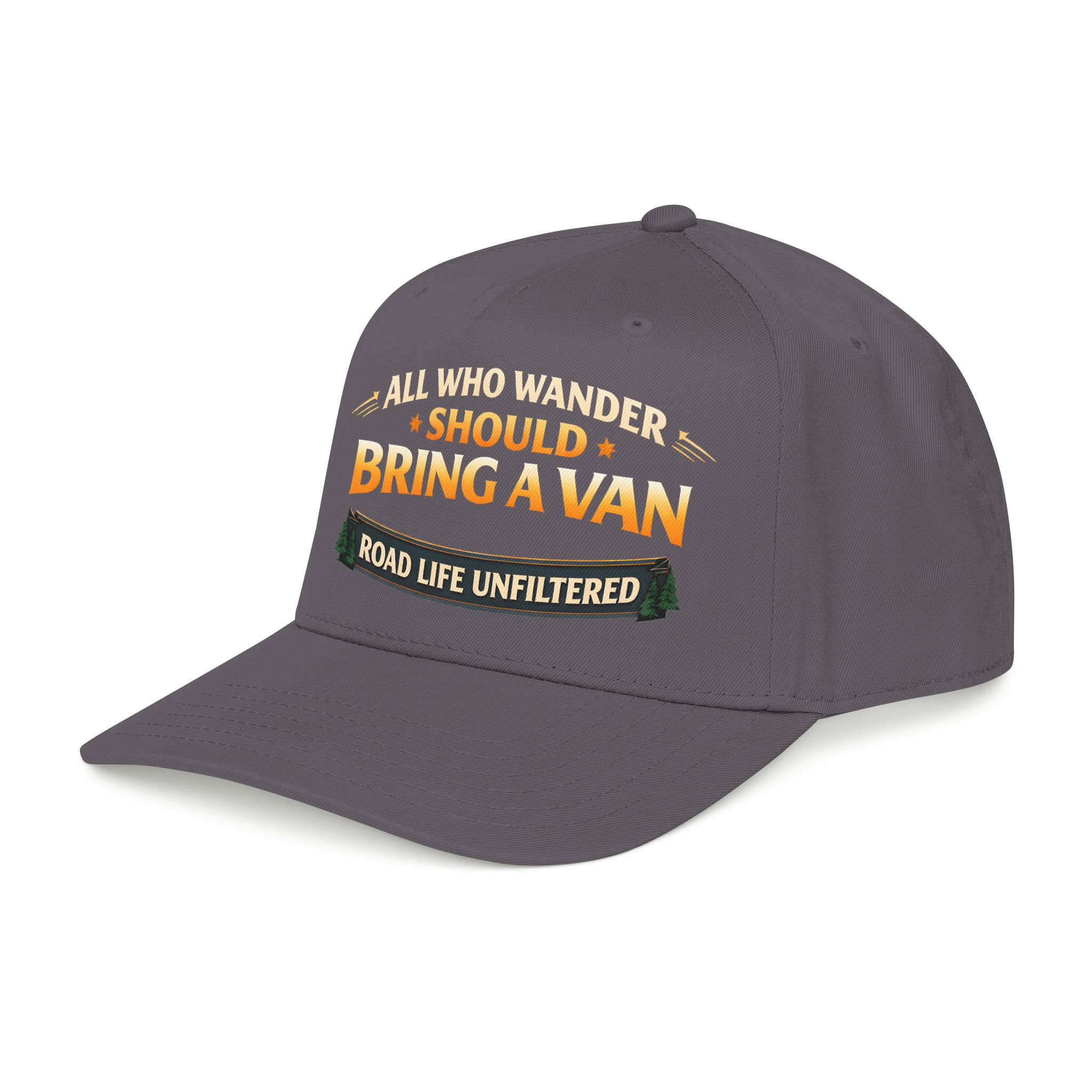 13466838512649210322_2048.jpeg Baseball Cap - "All Who wander Should Bring A Van" Design Scenic-Line