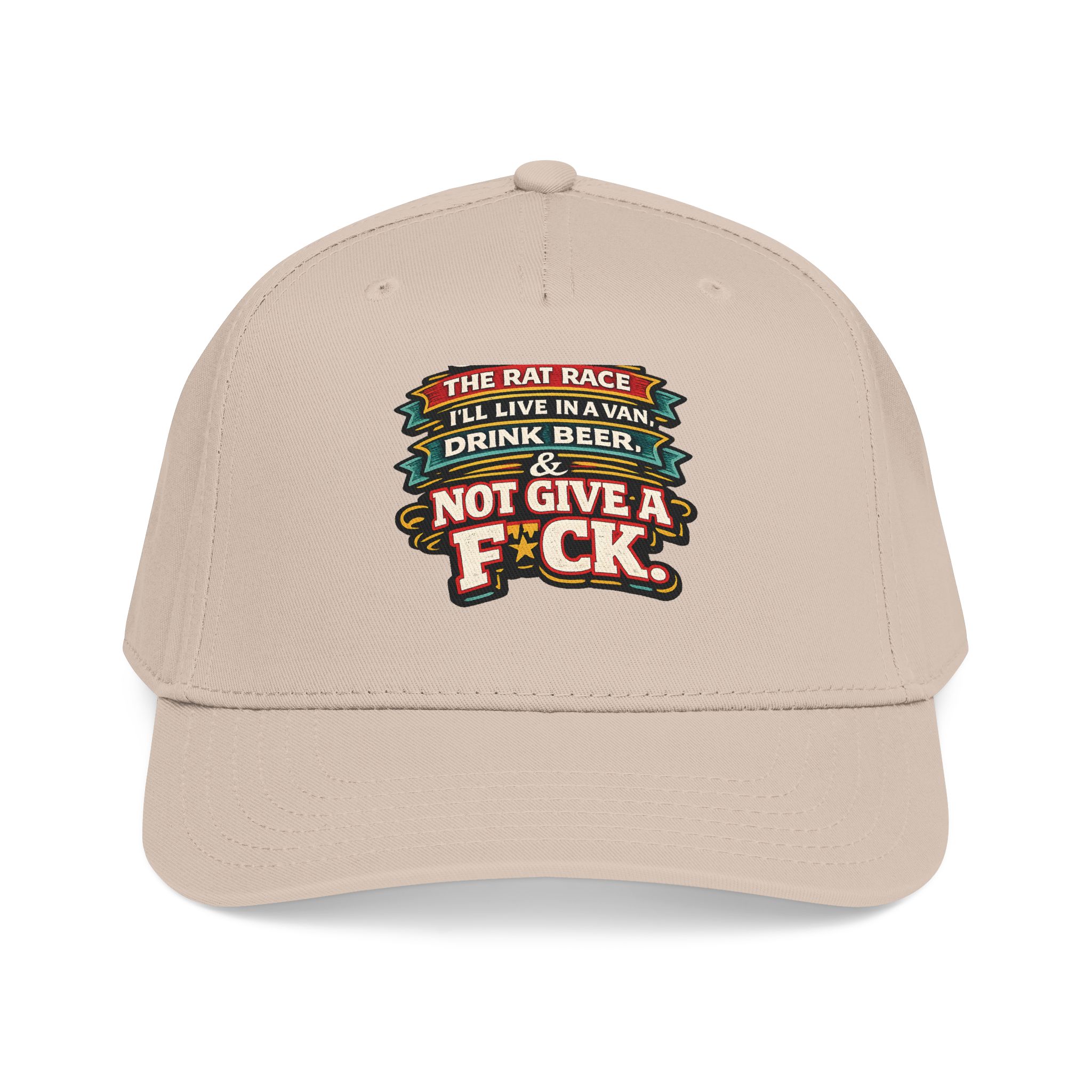 Baseball Cap - "Screw The Rat Race" Design F**K-Line