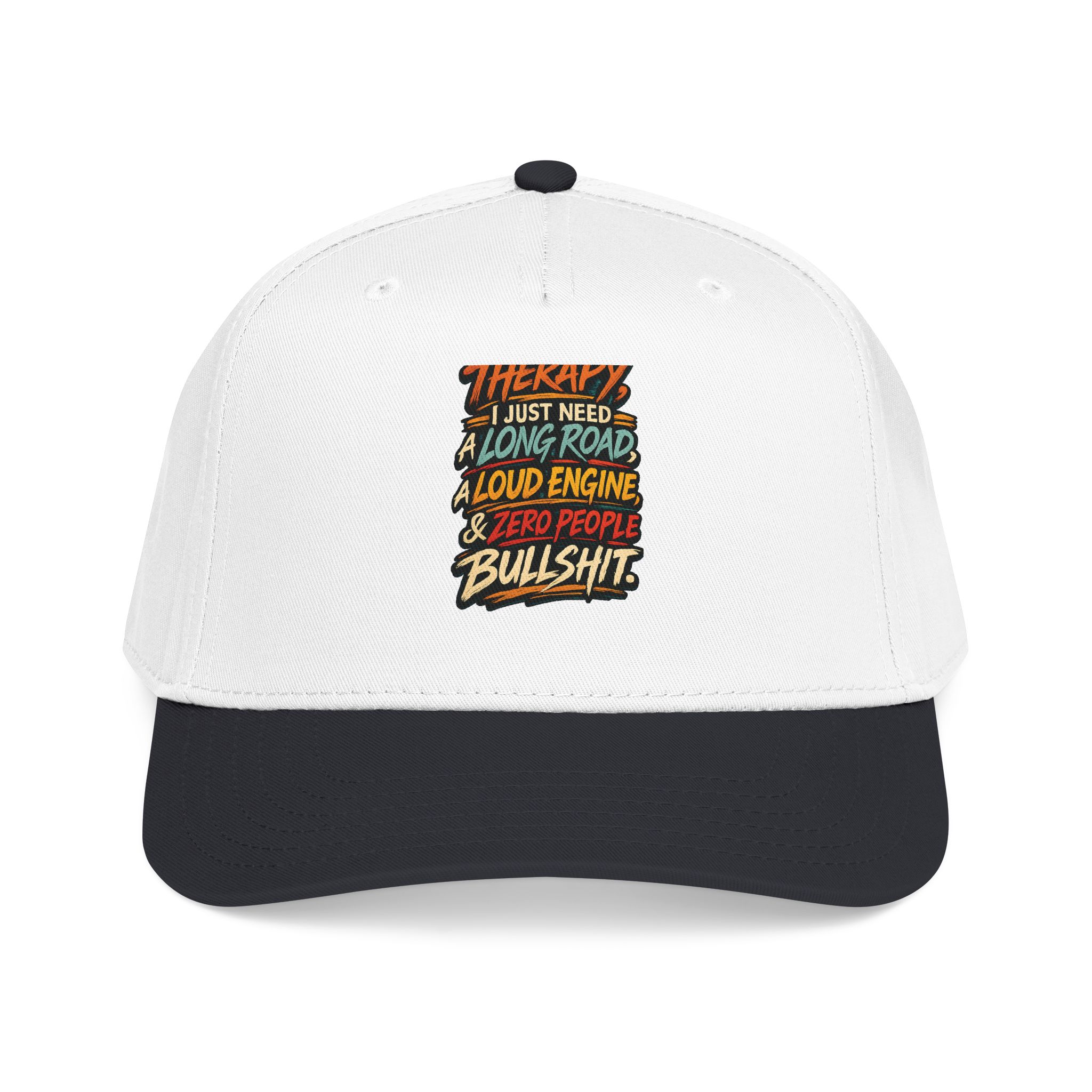 13572846090181646253_2048.jpeg Baseball Cap - "I Dont Need Therapy" Design F**K-Line