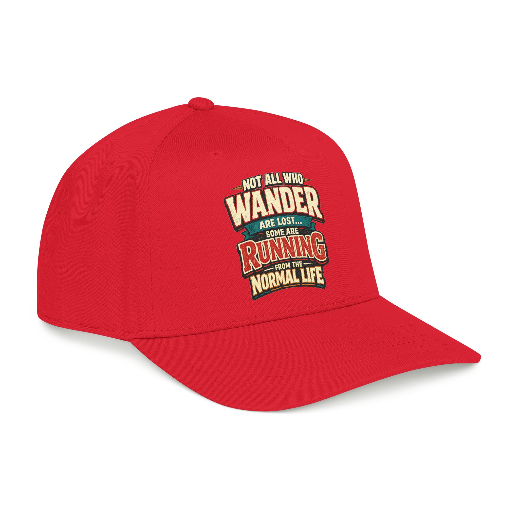 13813104280052620495_2048.jpeg Baseball Cap - "Not All Who Wander Are Lost" Design F**K-Line