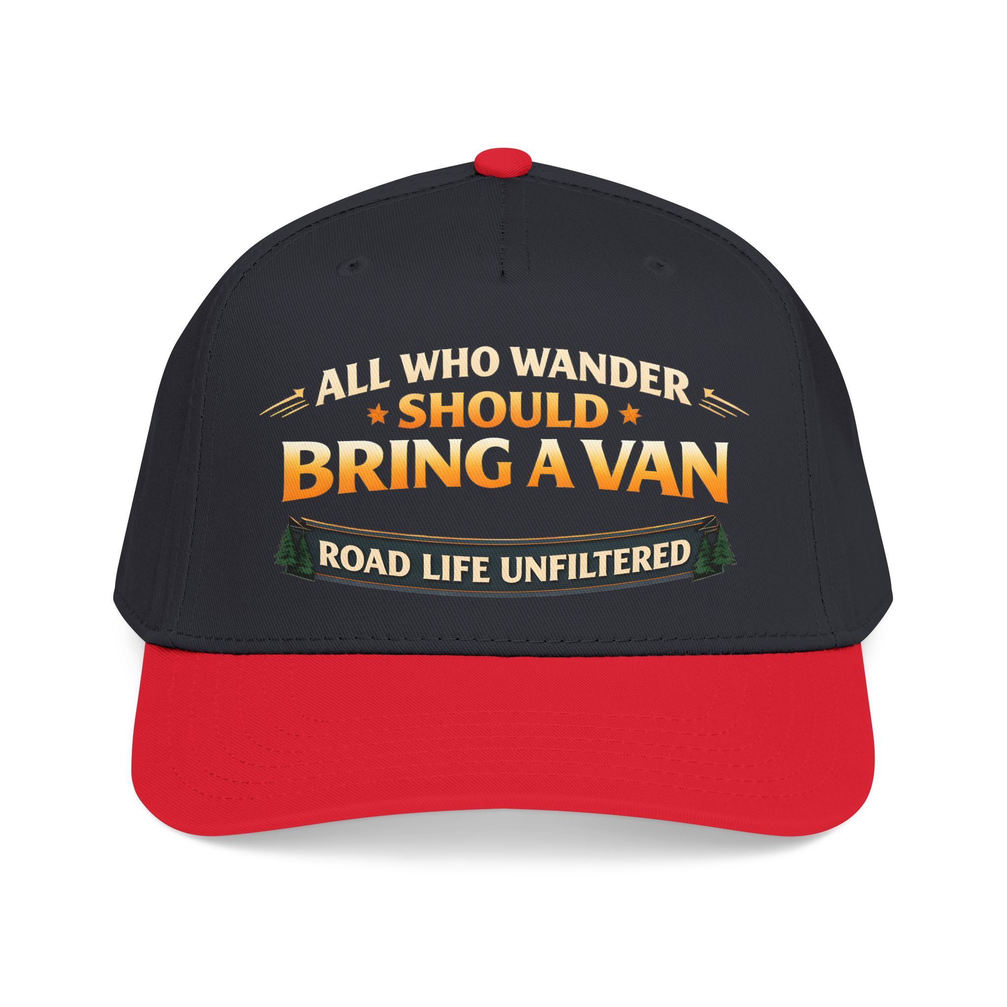 13888865801674354636_2048.jpeg Baseball Cap - "All Who wander Should Bring A Van" Design Scenic-Line