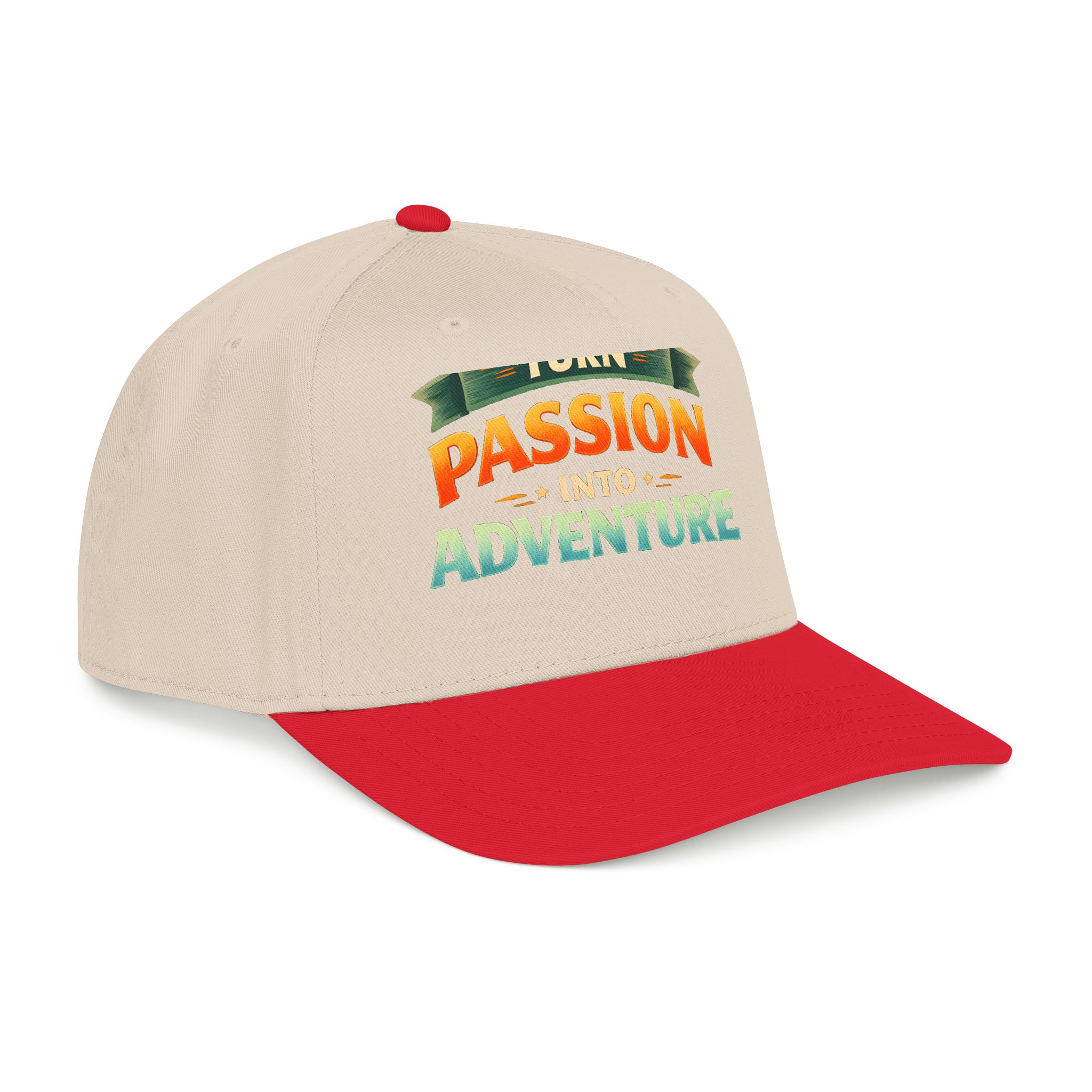 Baseball Cap - "Turn Passion Into Adventure" Design Scenic-Line