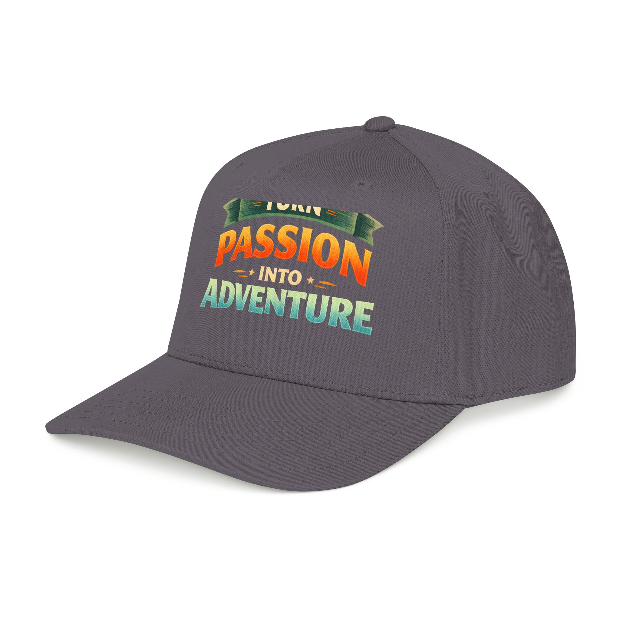 Baseball Cap - "Turn Passion Into Adventure" Design Scenic-Line