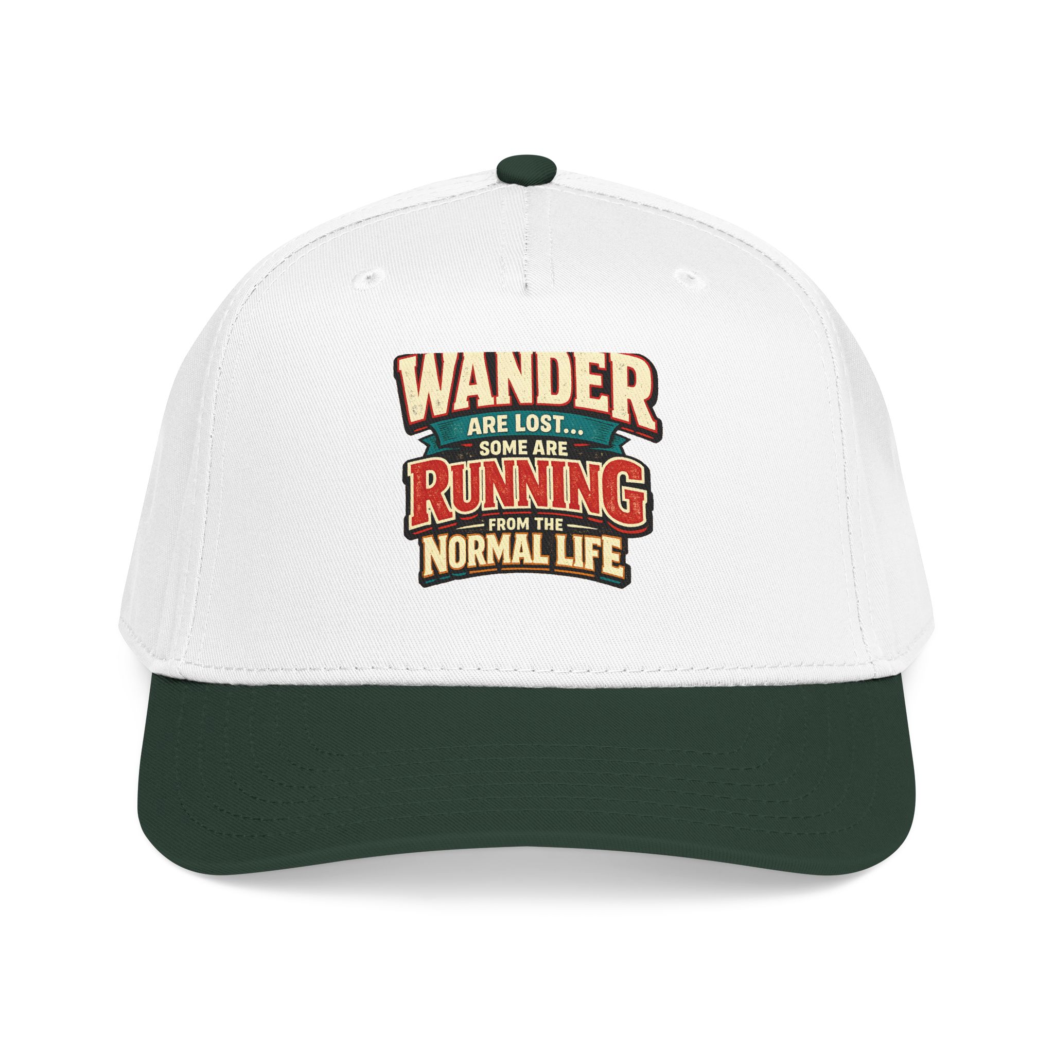 14396263932386307923_2048.jpeg Baseball Cap - "Not All Who Wander Are Lost" Design F**K-Line