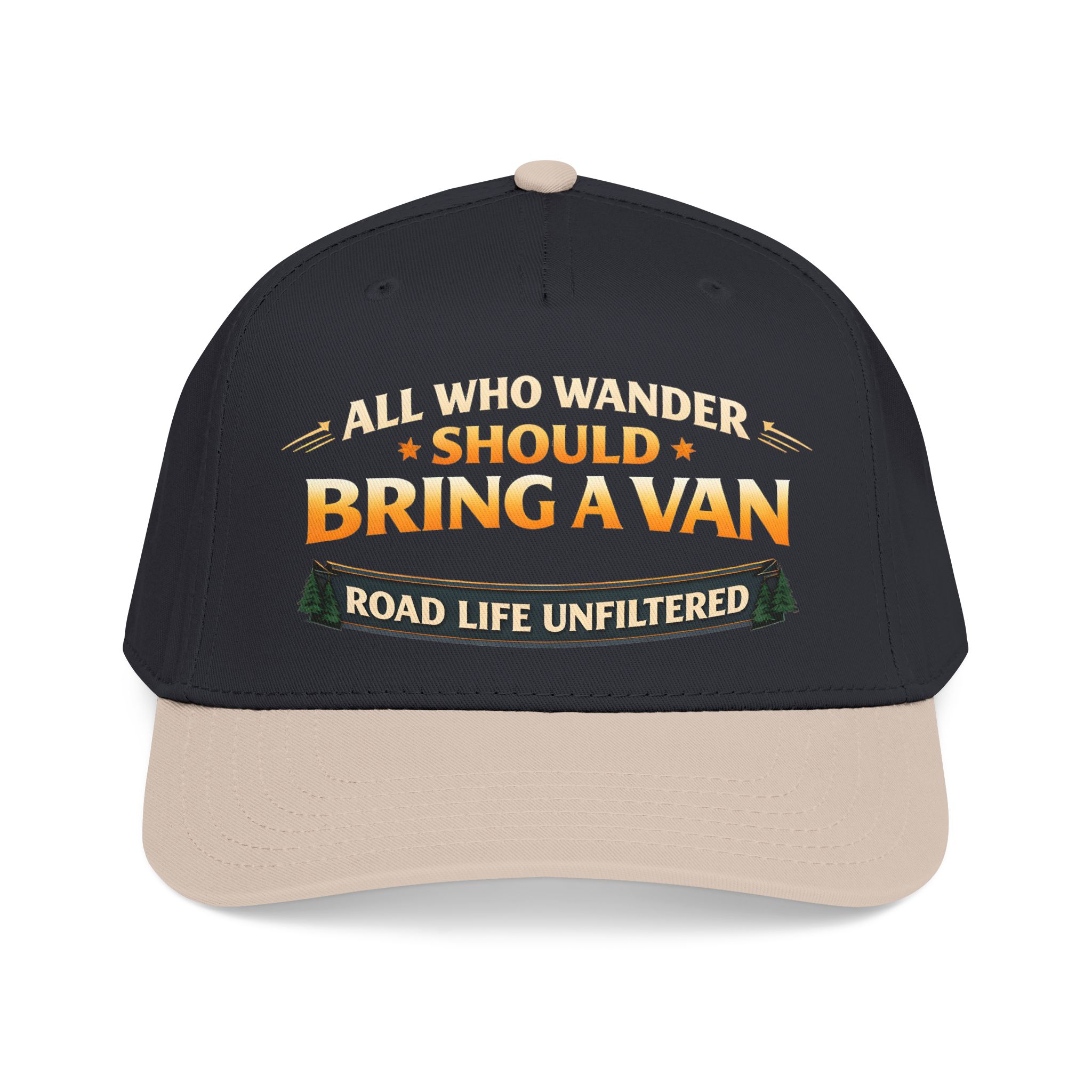 14400067095182473559_2048.jpeg Baseball Cap - "All Who wander Should Bring A Van" Design Scenic-Line