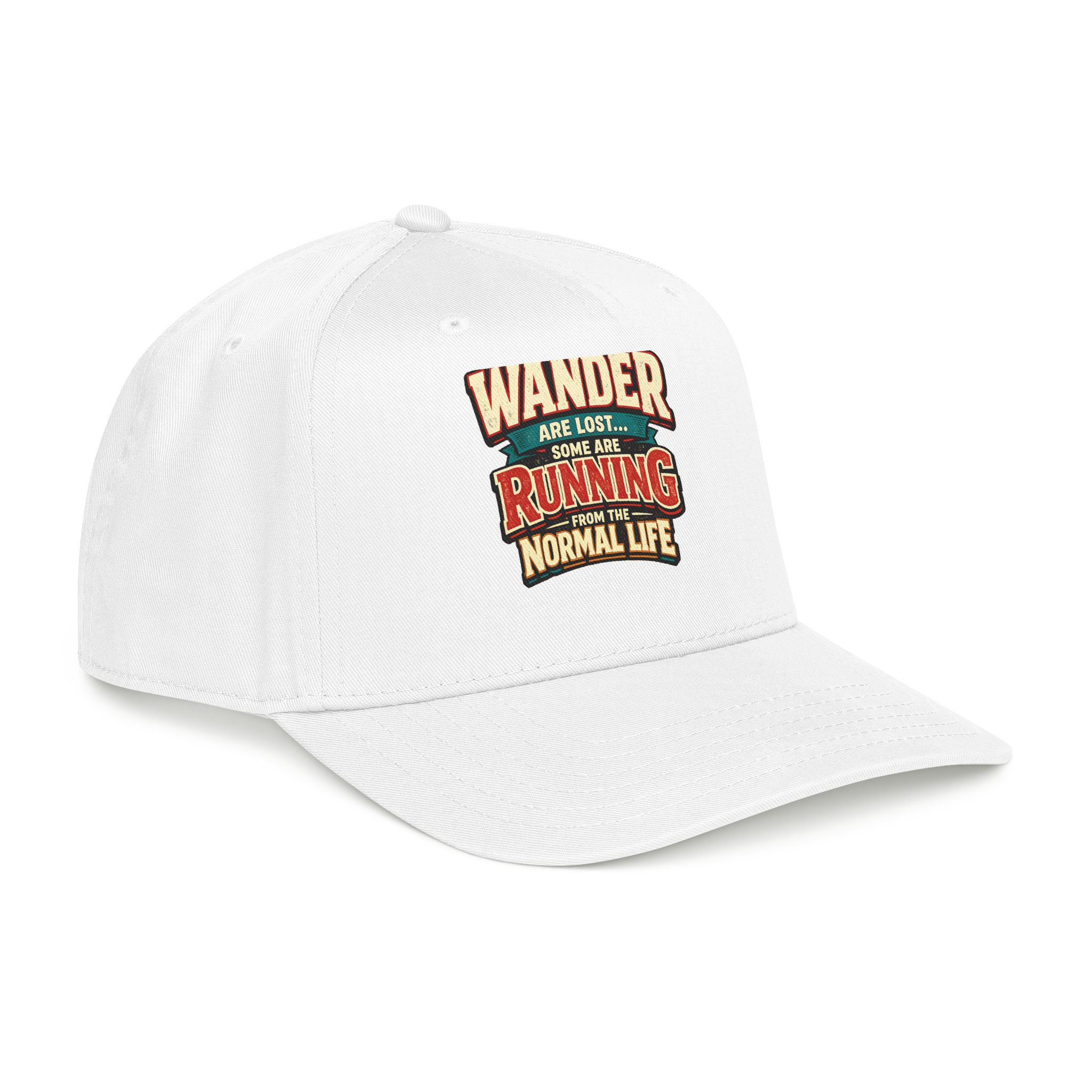 14507398240489431725_2048.jpeg Baseball Cap - "Not All Who Wander Are Lost" Design F**K-Line