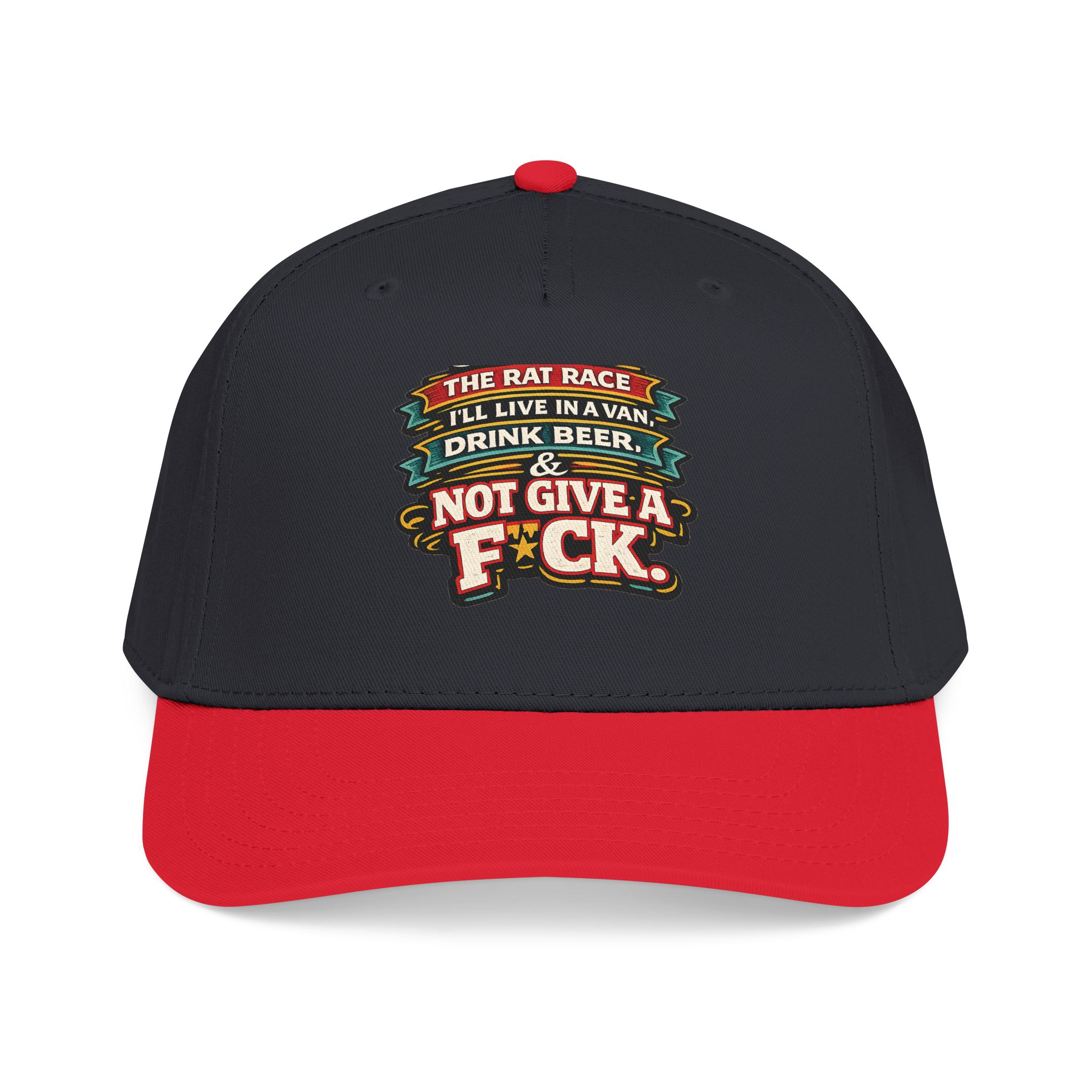 Baseball Cap - "Screw The Rat Race" Design F**K-Line