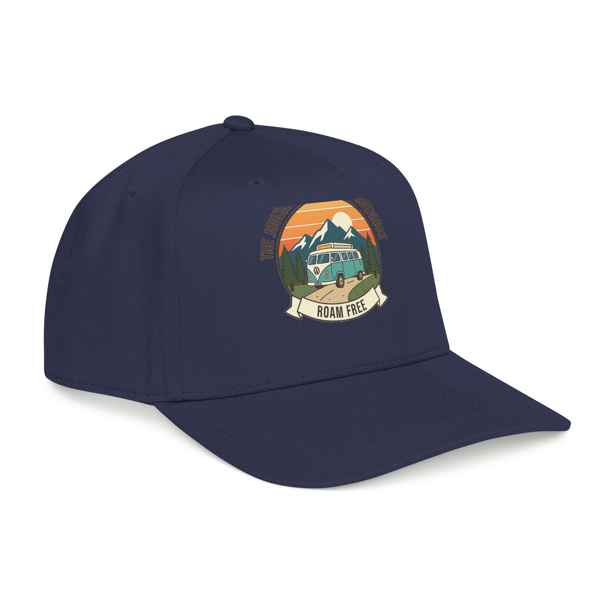 14658494140267591996_2048.jpeg Baseball Cap — "The Journey Is The Destination" Mid Profile Baseball Hat