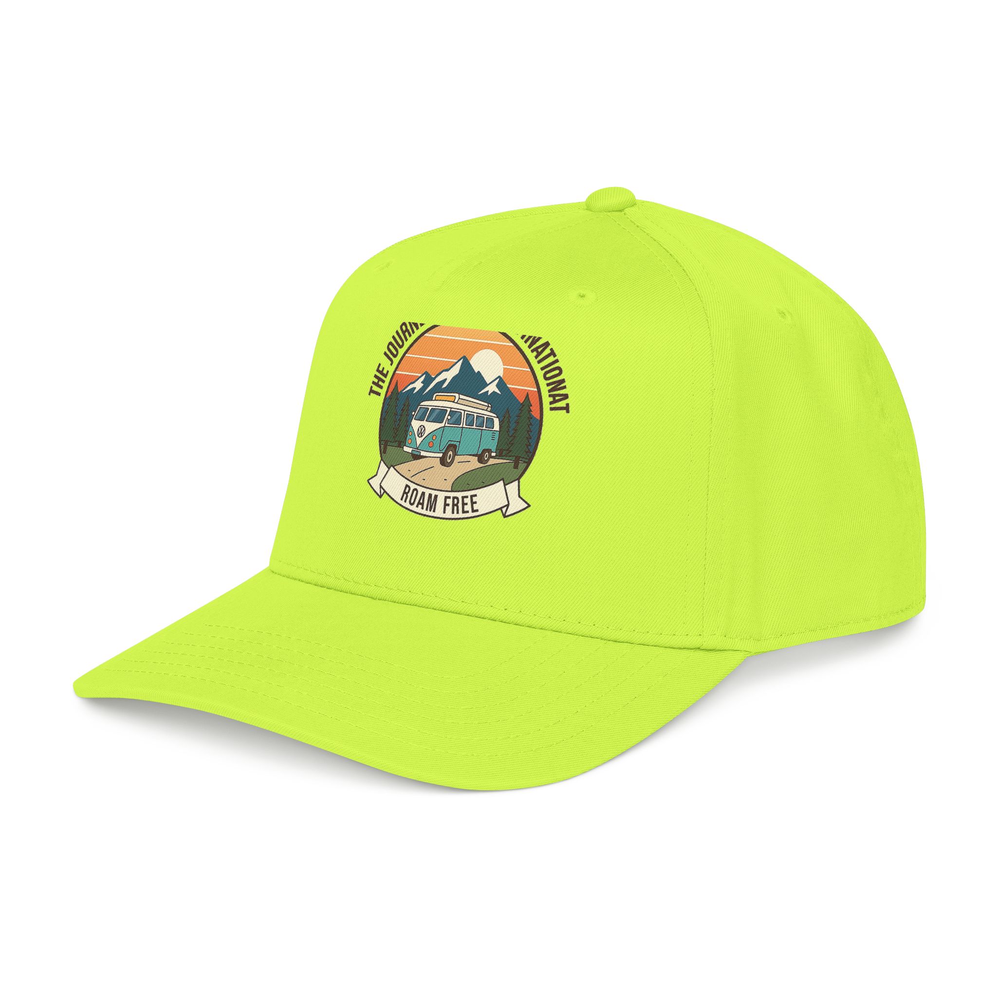 14753717896989899038_2048.jpeg Baseball Cap — "The Journey Is The Destination" Mid Profile Baseball Hat